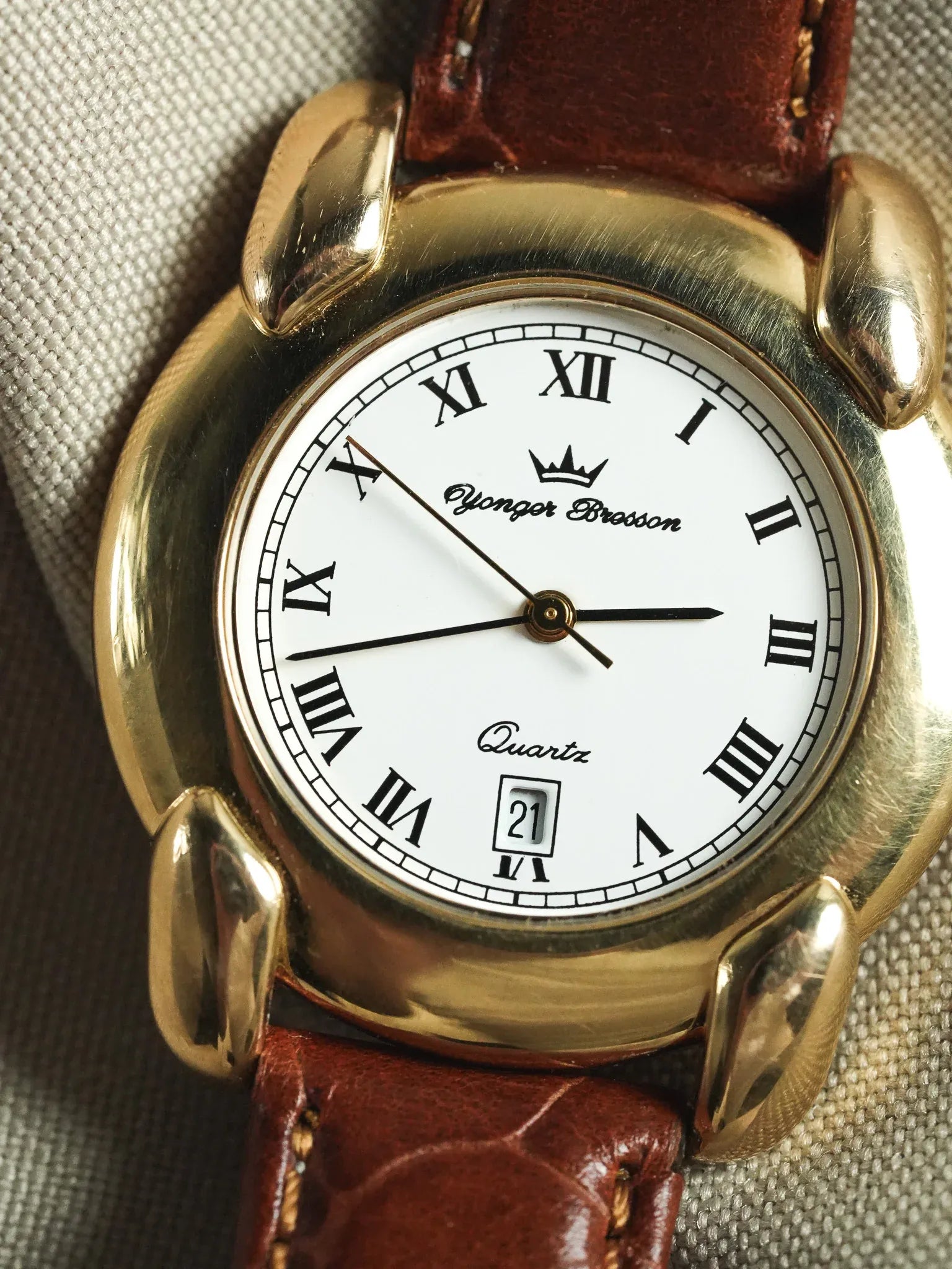 Yonger Bresson - Cornes Gouttes d'eau Bulles Or - 1990s - Atelier Victor