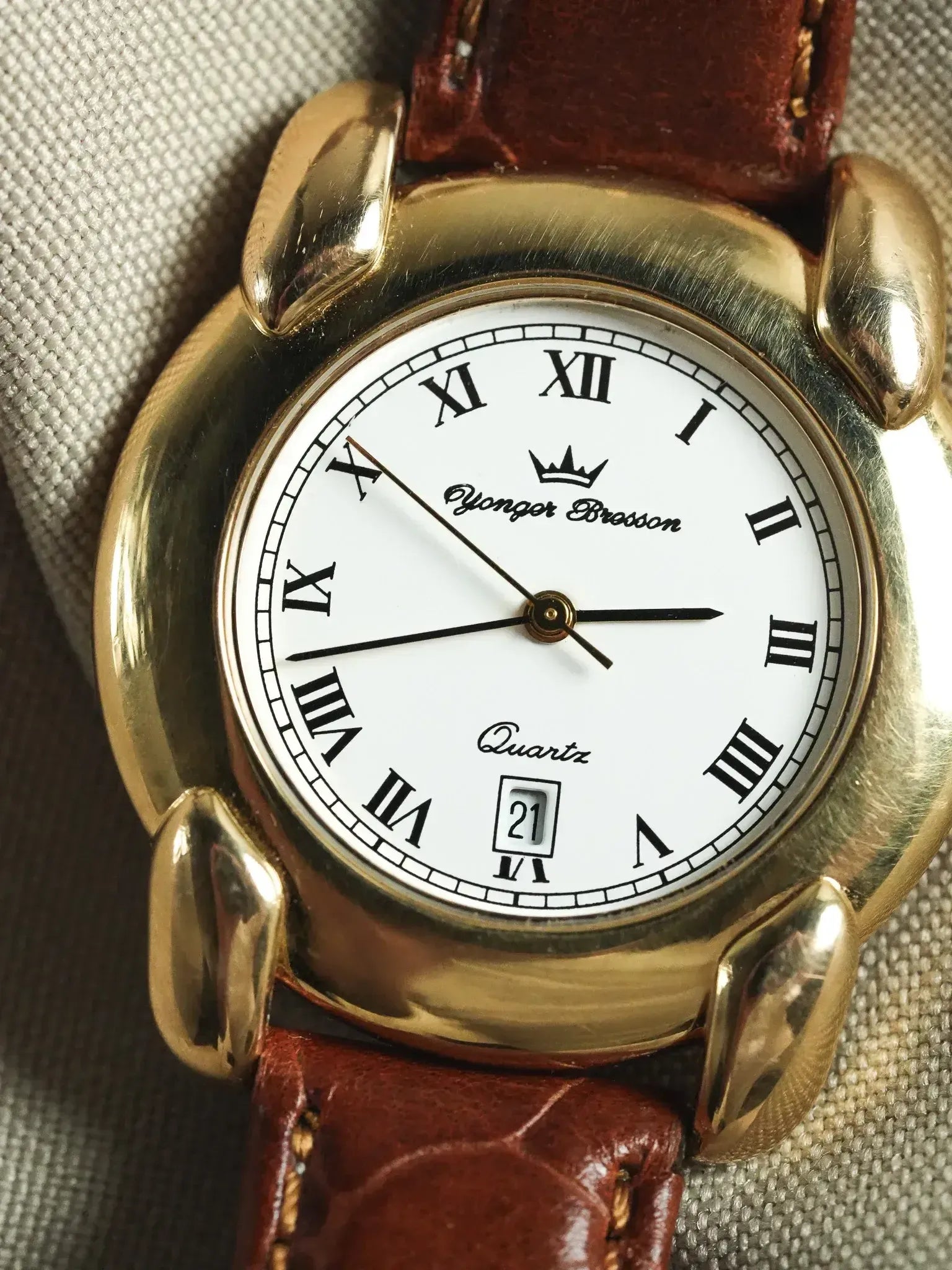 Yonger Bresson - Cornes Gouttes d'eau Bulles Or - 1990s - Atelier Victor