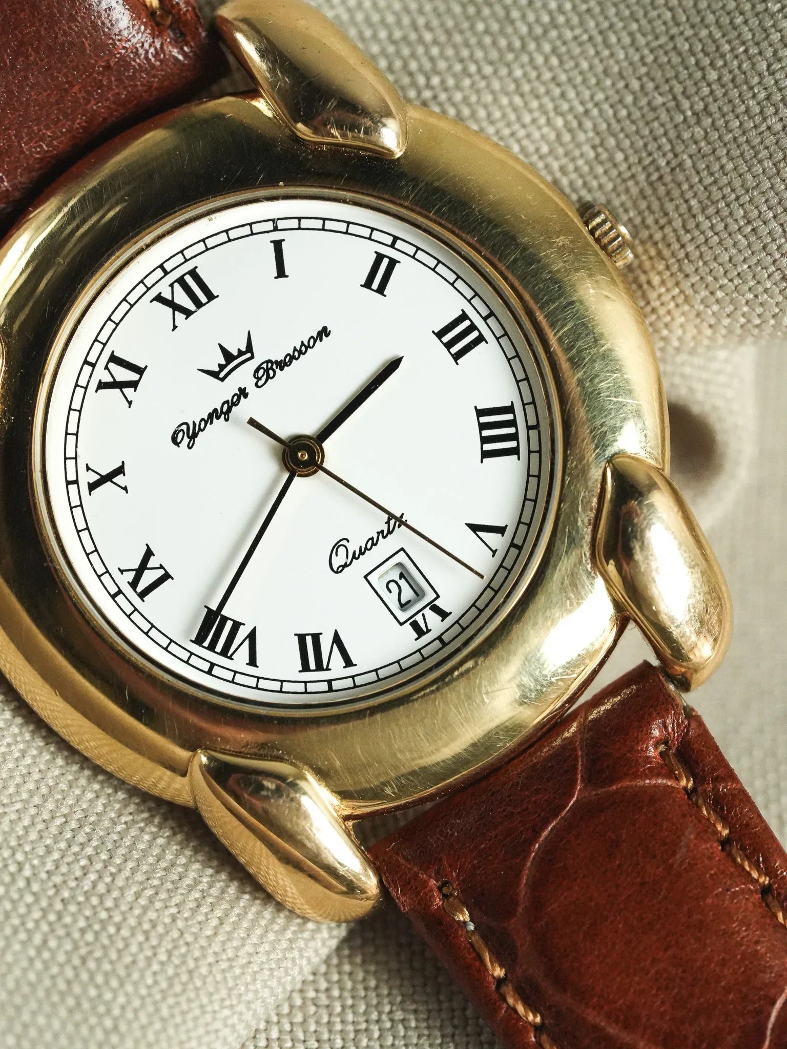 Yonger Bresson - Cornes Gouttes d'eau Bulles Or - 1990s - Atelier Victor