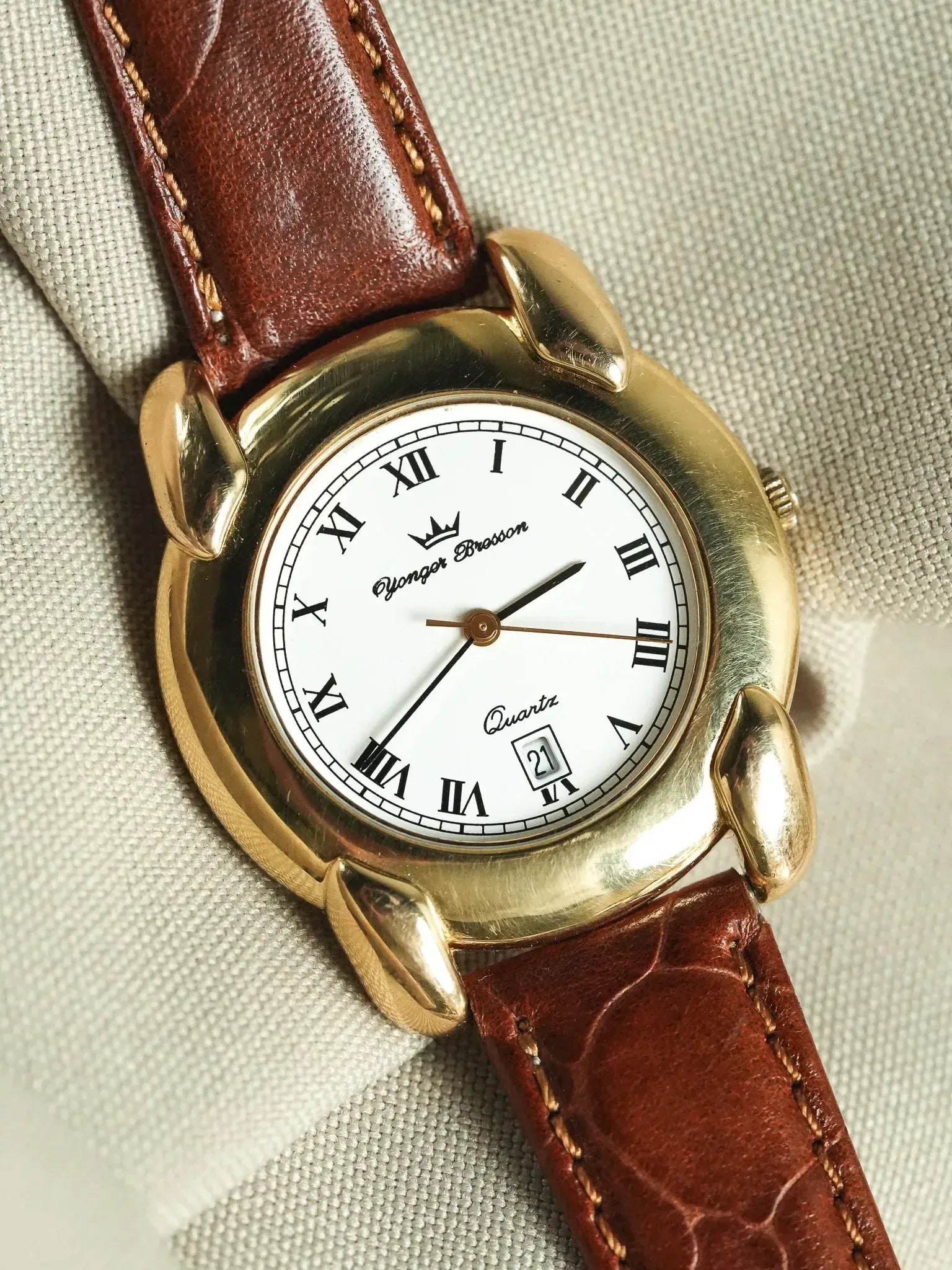 Yonger Bresson - Cornes Gouttes d'eau Bulles Or - 1990s - Atelier Victor