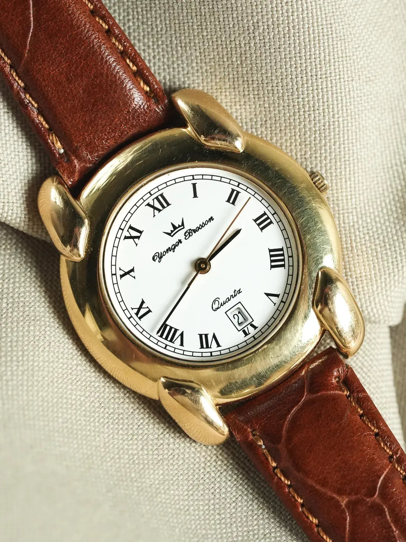 Yonger Bresson - Cornes Gouttes d'eau Bulles Or - 1990s - Atelier Victor