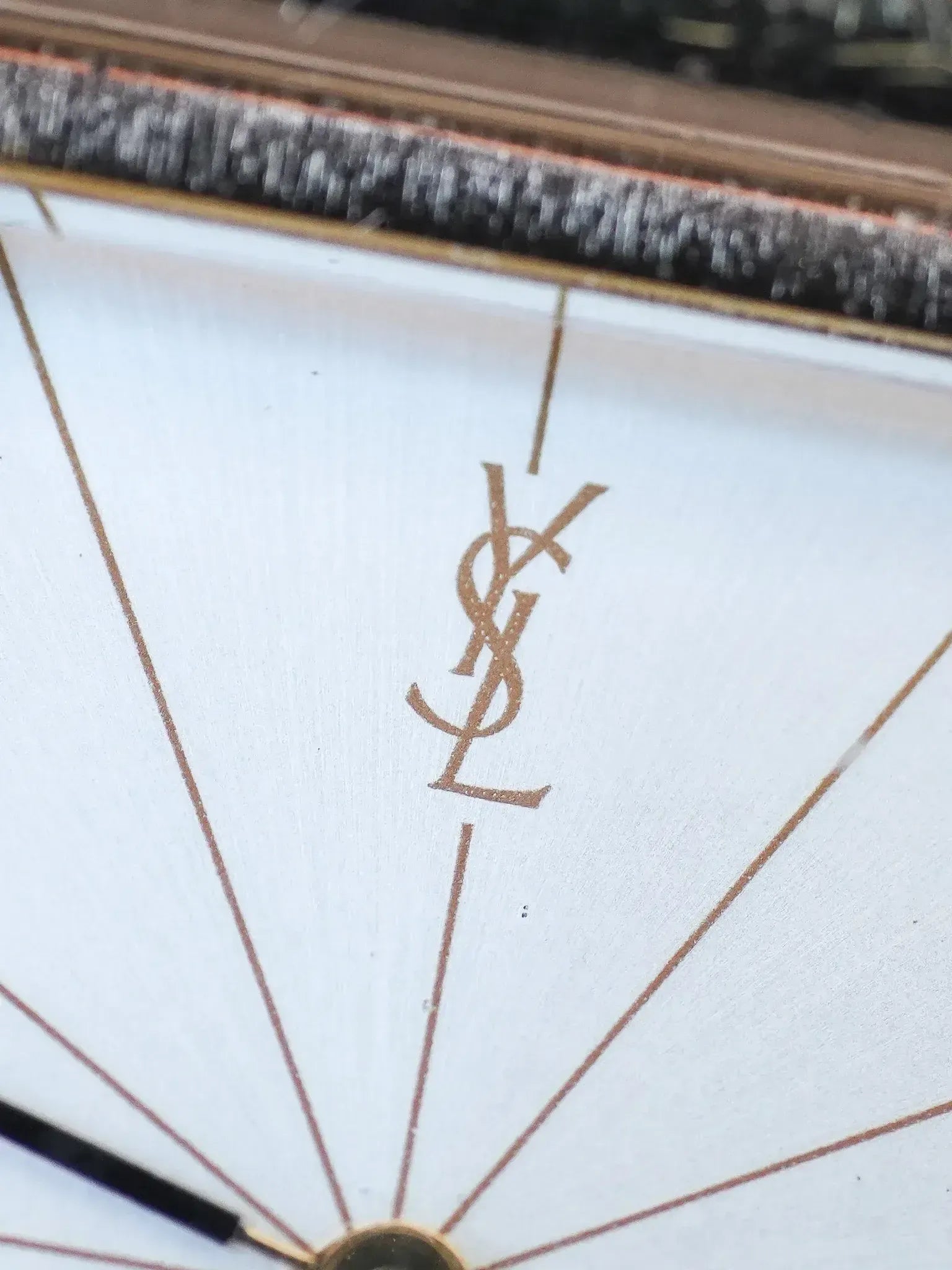 Yves Saint Laurent - YSL Tank vintage plaqué or rose - 1980s - Atelier Victor