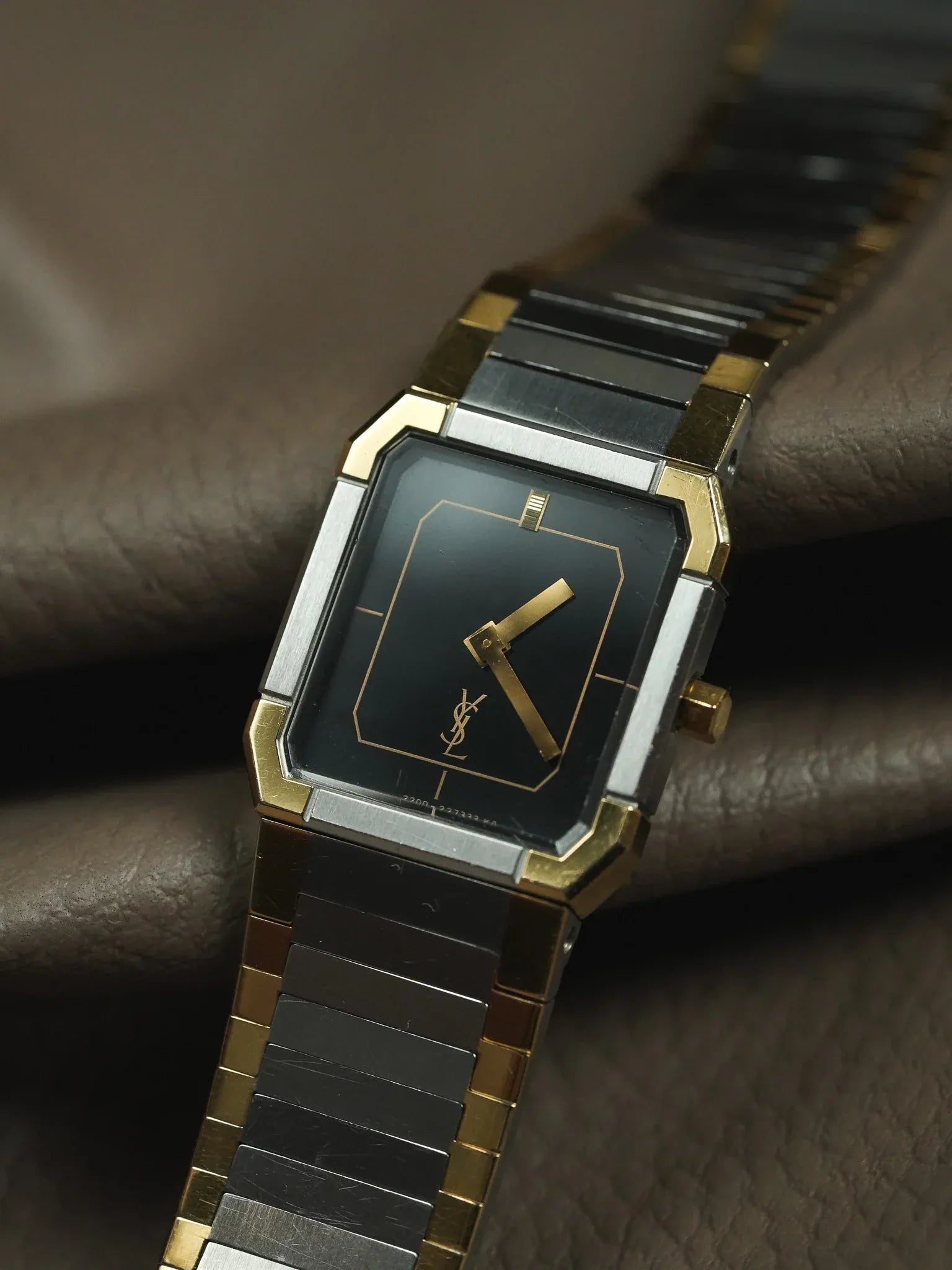 Yves Saint Laurent - YSL vintage Acier plaqué or - 1980s - Atelier Victor