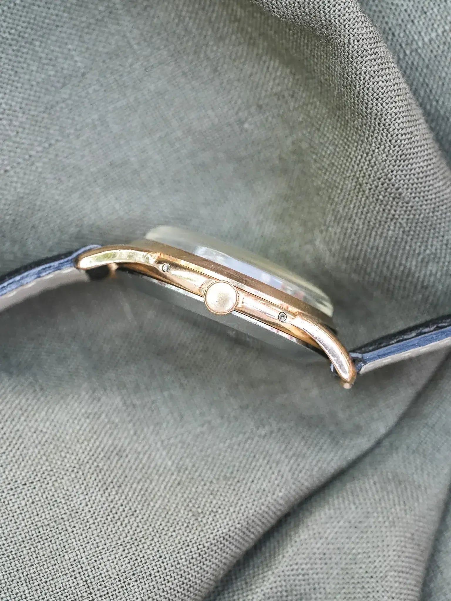 Zédon - Triple Calendar Français Plaqué or - 1960s - Atelier Victor