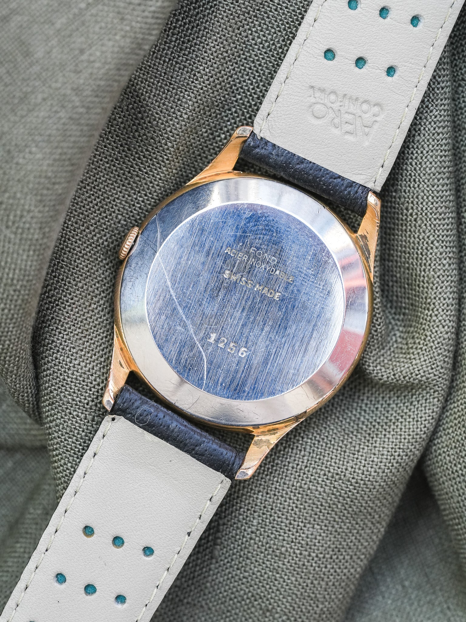 Zédon - Triple Calendar Français Plaqué or - 1960s - Atelier Victor - Vintage Shop