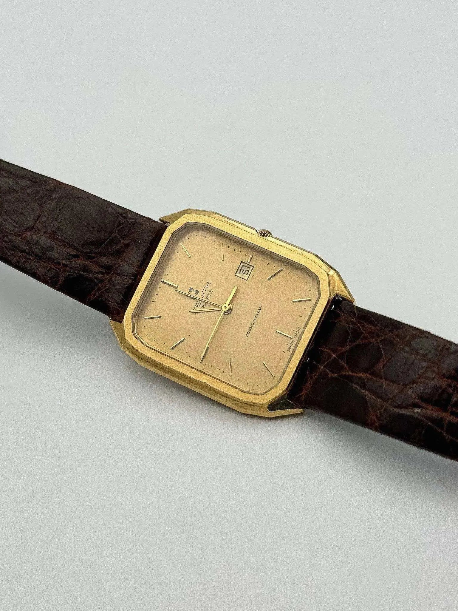 Zenith - Cosmopolitan - BOX - 1980s - Atelier Victor Paris - Vintage Watch Shop Dubai