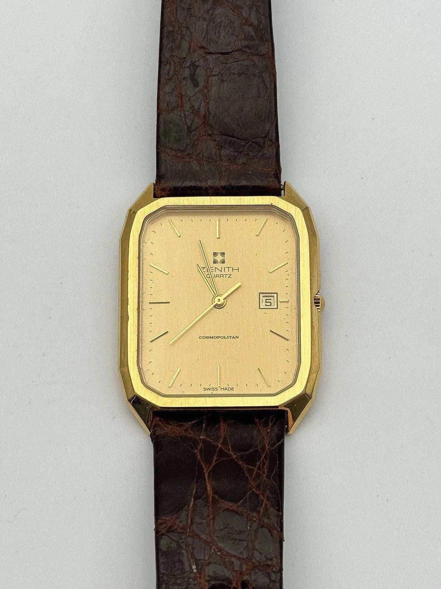 Zenith - Cosmopolitan - BOX - 1980s - Atelier Victor Paris - Vintage Watch Shop Dubai