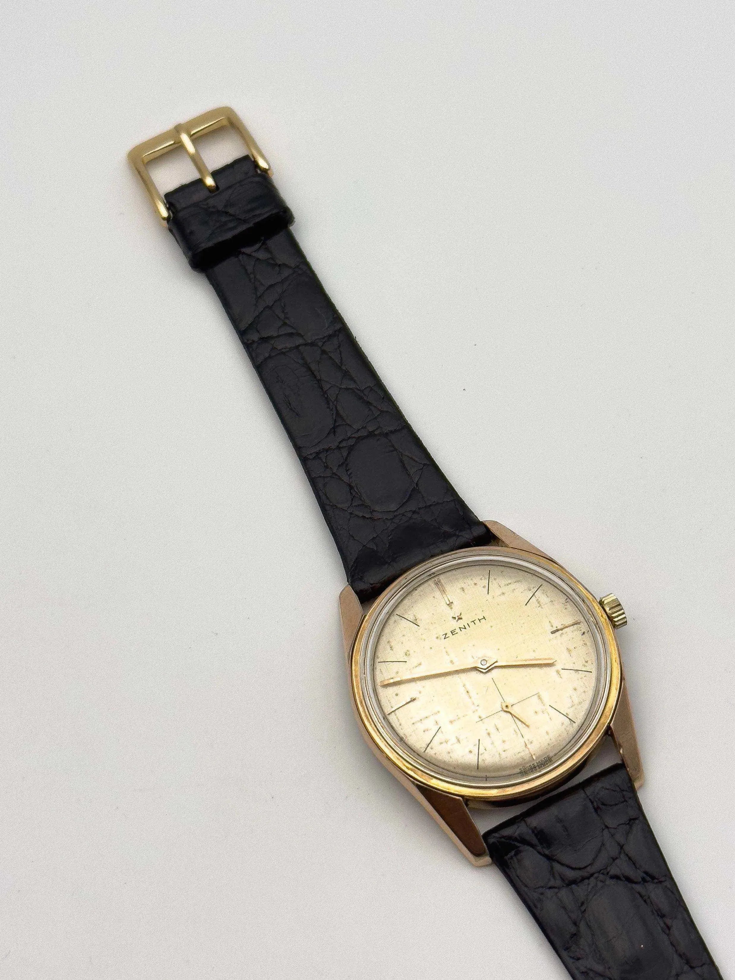Zenith - Linen Patina Dial - 1970s - Atelier Victor Paris - Vintage Watch Shop Dubai