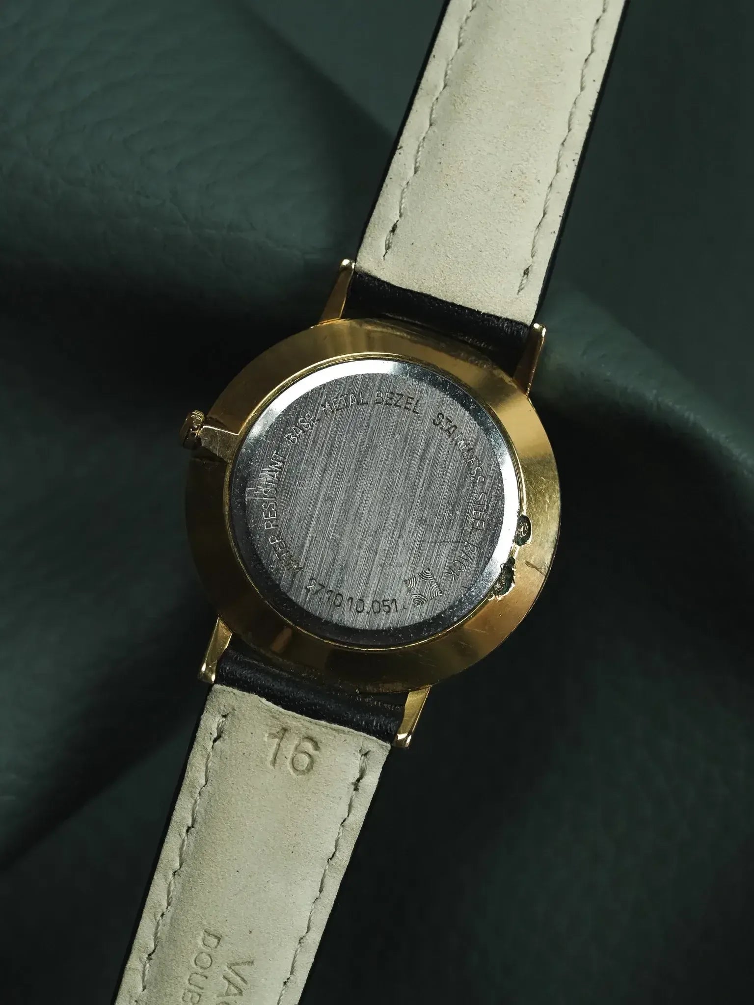 Zenith - Museum Noir Plaqué or - 1990s - Atelier Victor