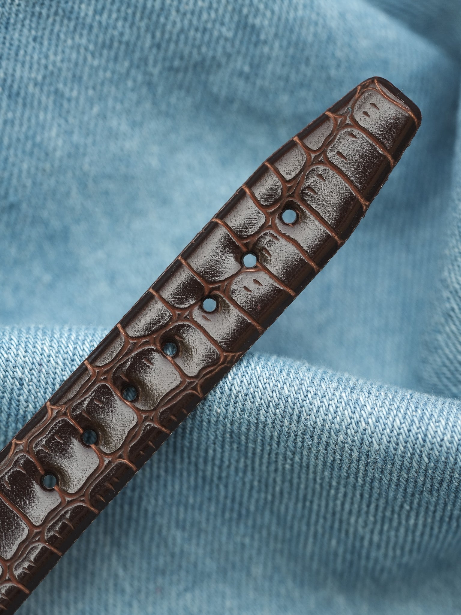 Ziegler - Plaqué or Chocolat Marron Trotteuse Orange - 1970s - Atelier Victor Paris - Vintage Watch Shop Dubai