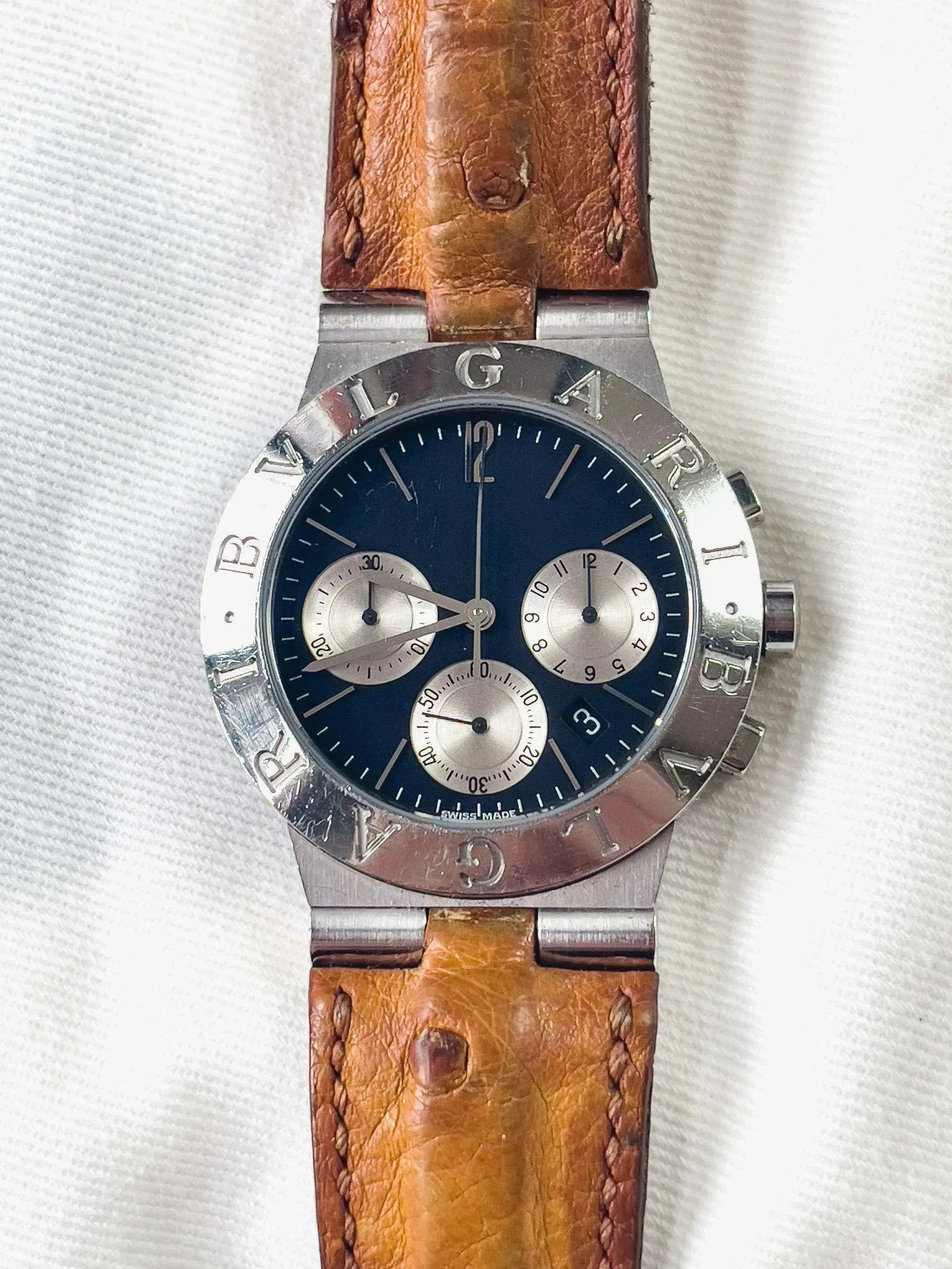 Bvlgari - Diagono Chronograph - 1990s - Atelier Victor