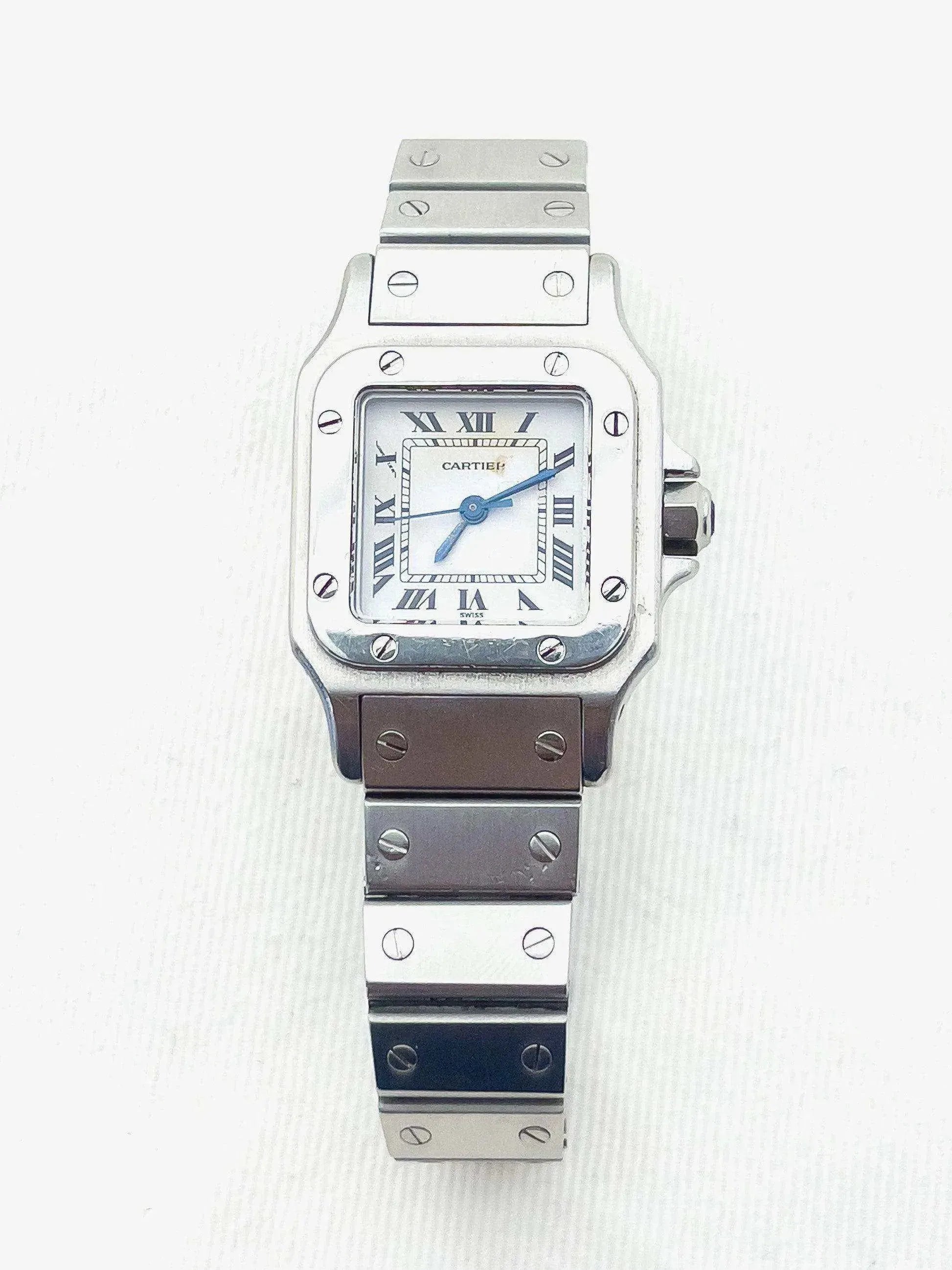 Cartier - Santos acier 24mm automatique - 1990s - Atelier Victor