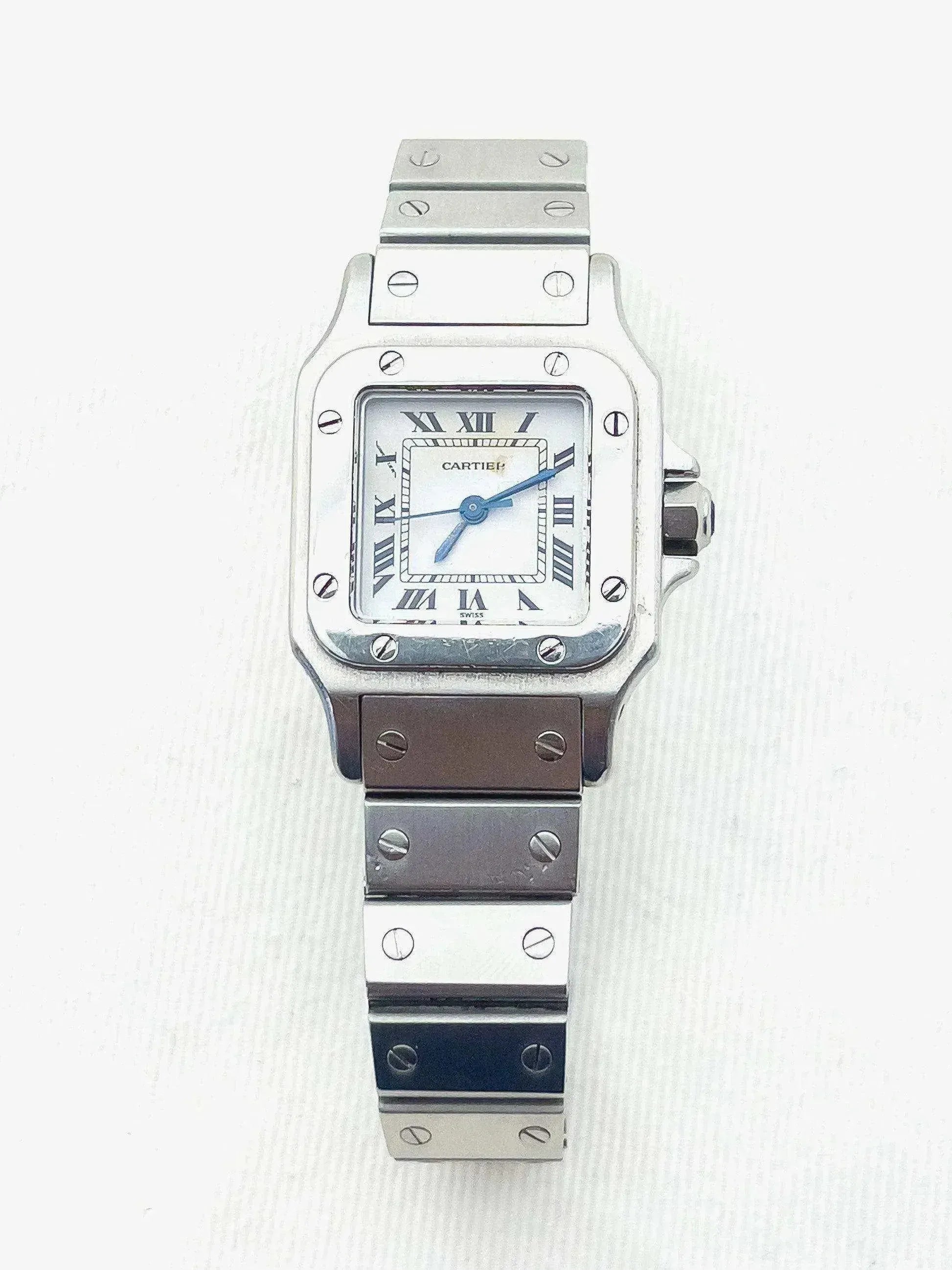 Cartier - Santos acier 24mm automatique - 1990s - Atelier Victor
