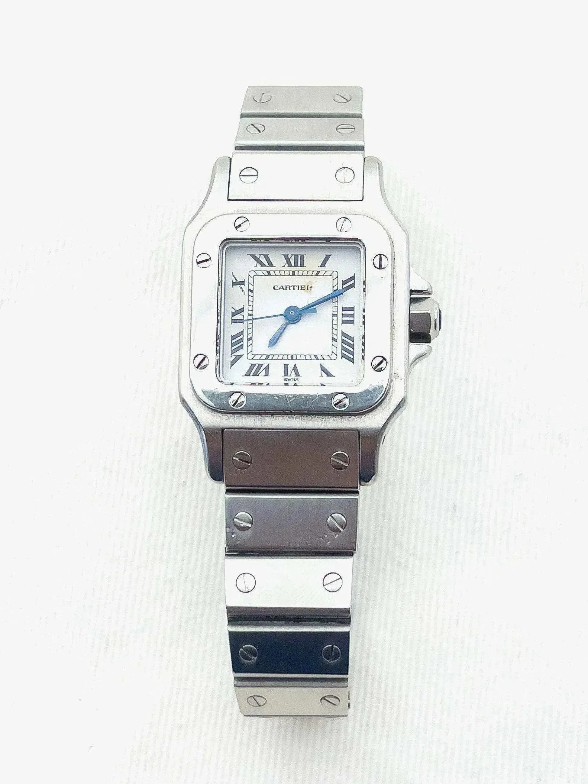 Cartier - Santos acier 24mm automatique - 1990s - Atelier Victor