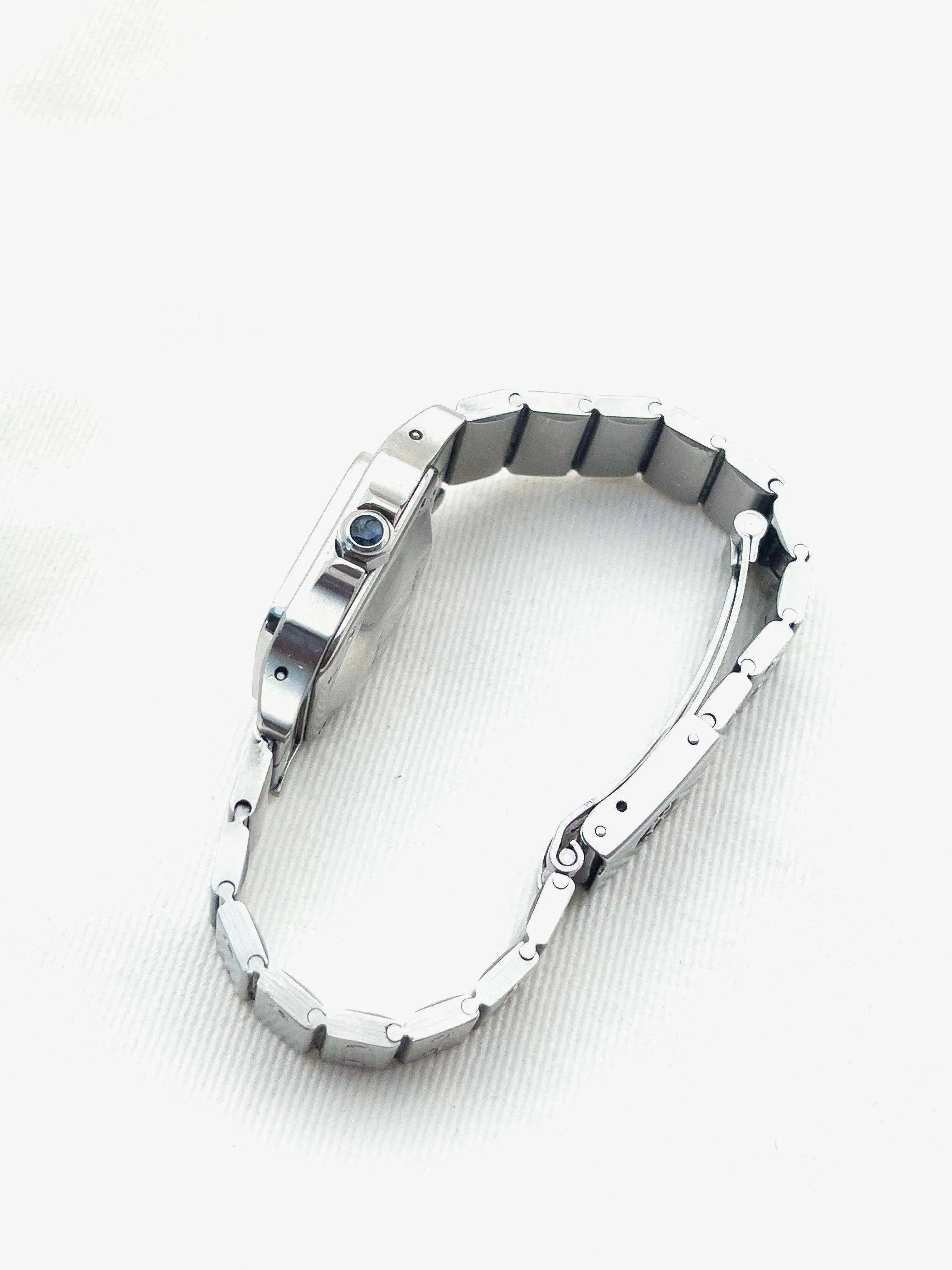 Cartier - Santos acier 24mm automatique - 1990s - Atelier Victor - Vintage Shop