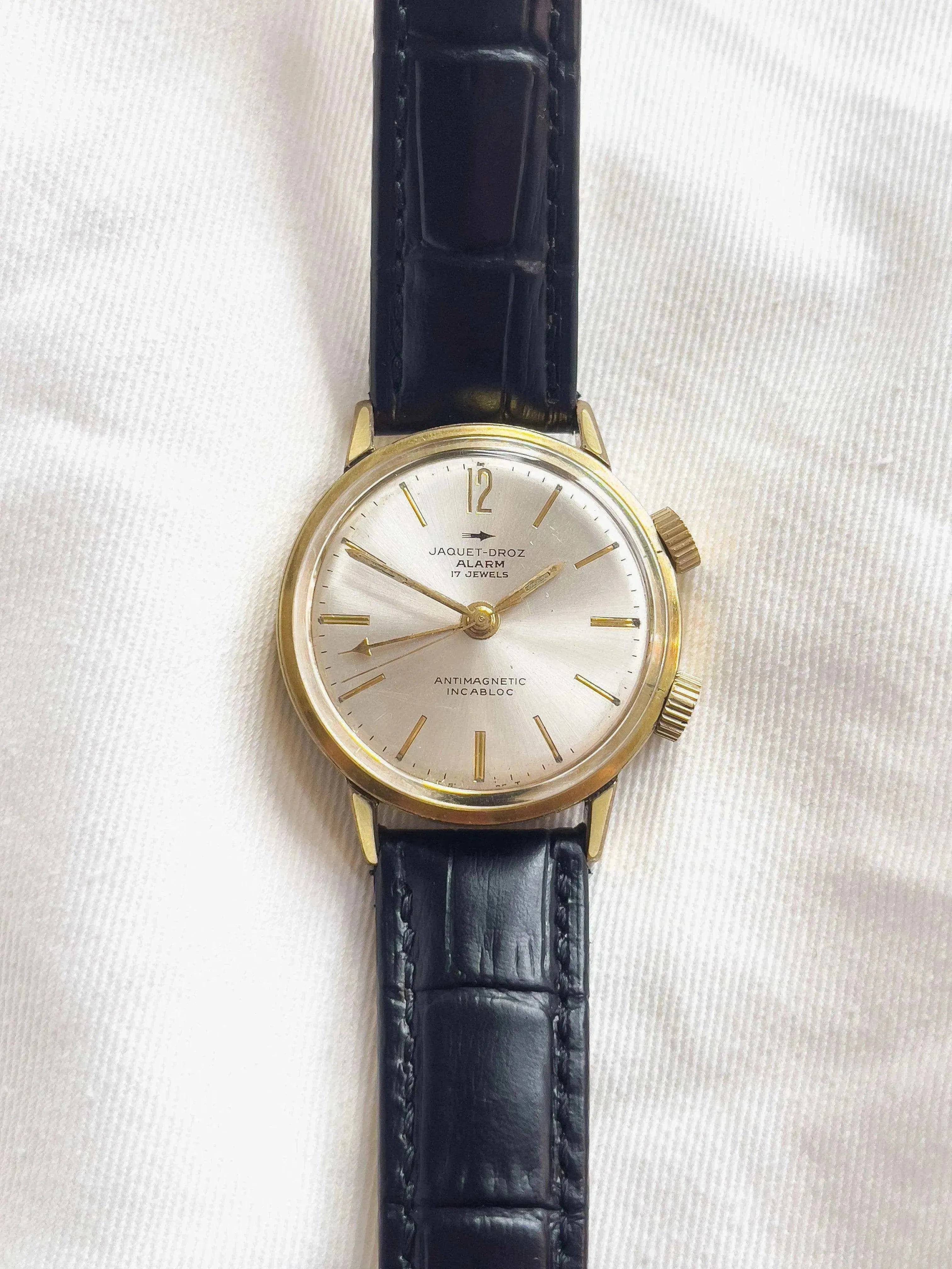Jacquet Droz - Alarm - 1970s - Atelier Victor Paris - Vintage Watch Shop Dubai