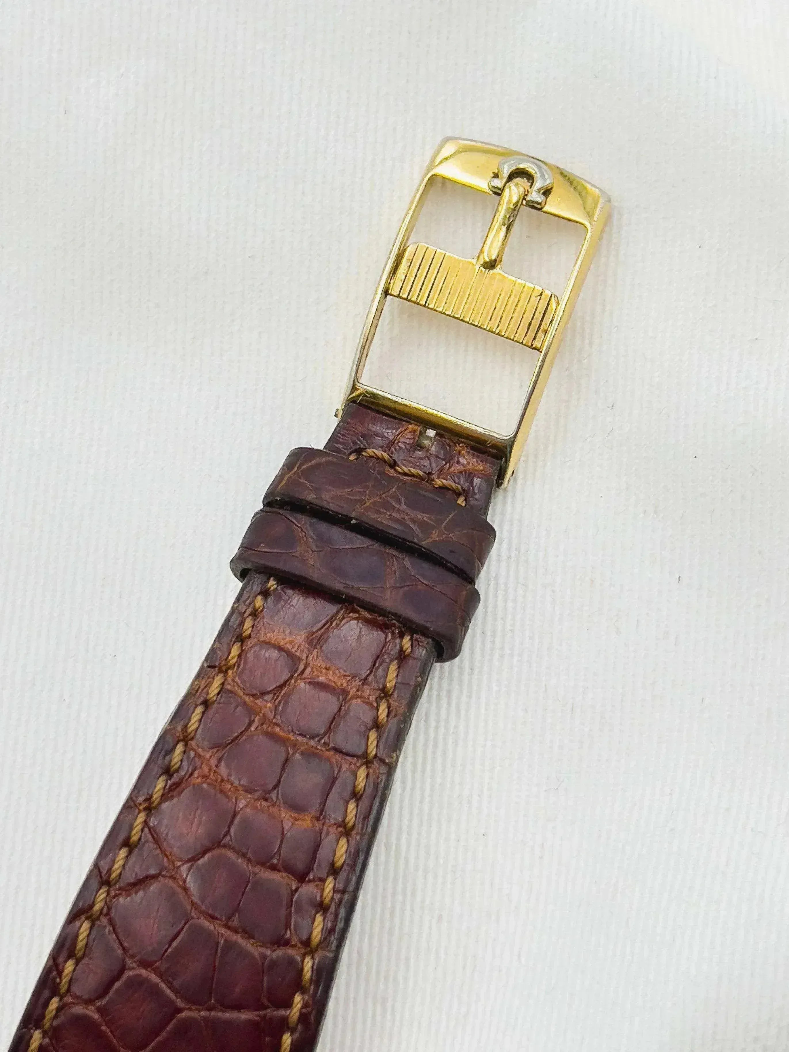 Omega - Genève Rectangulaire Plaqué Or - 1973 - Atelier Victor