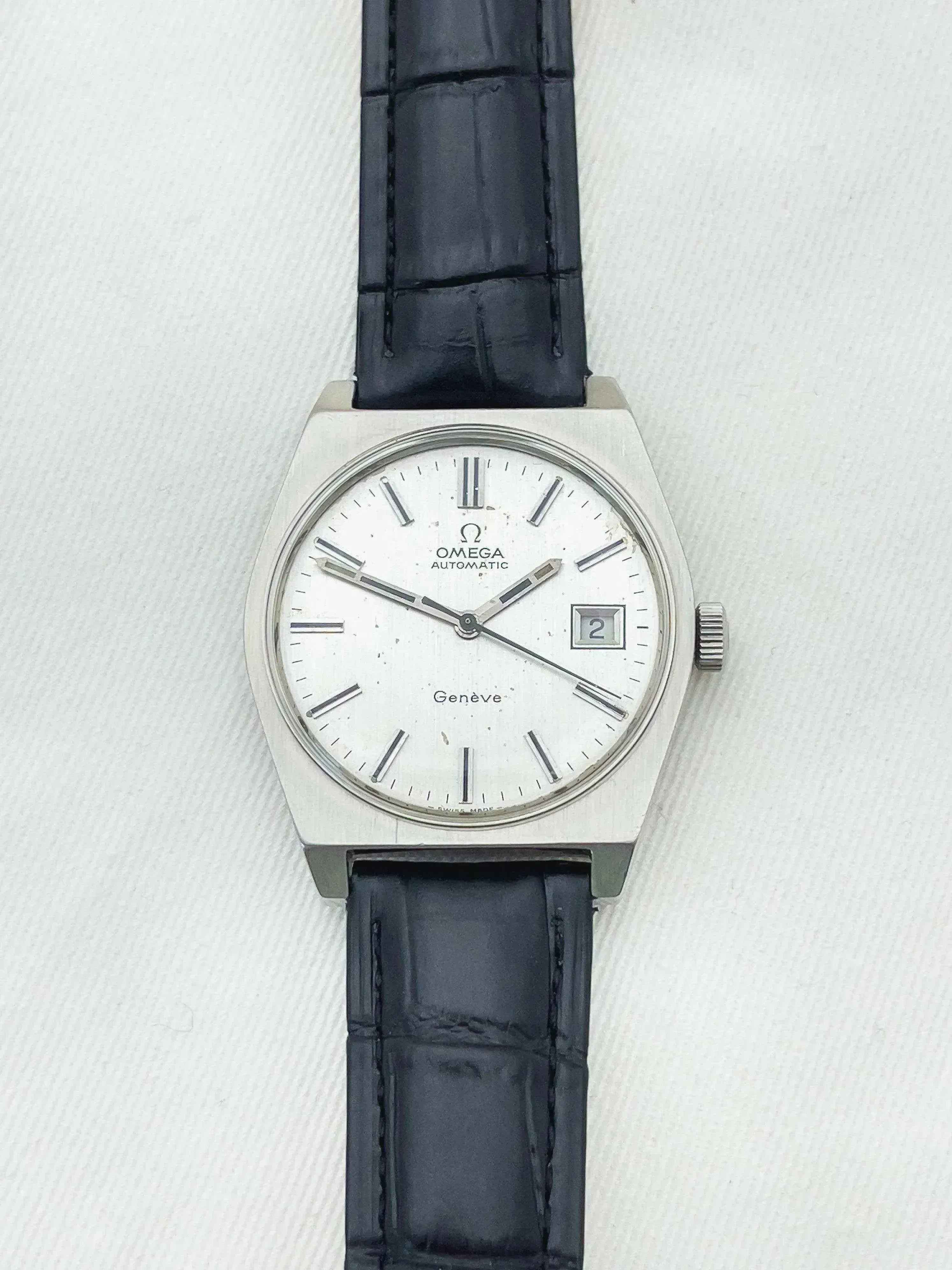 Omega - Genève Tonneau Acier Automatique - 1972 - Atelier Victor