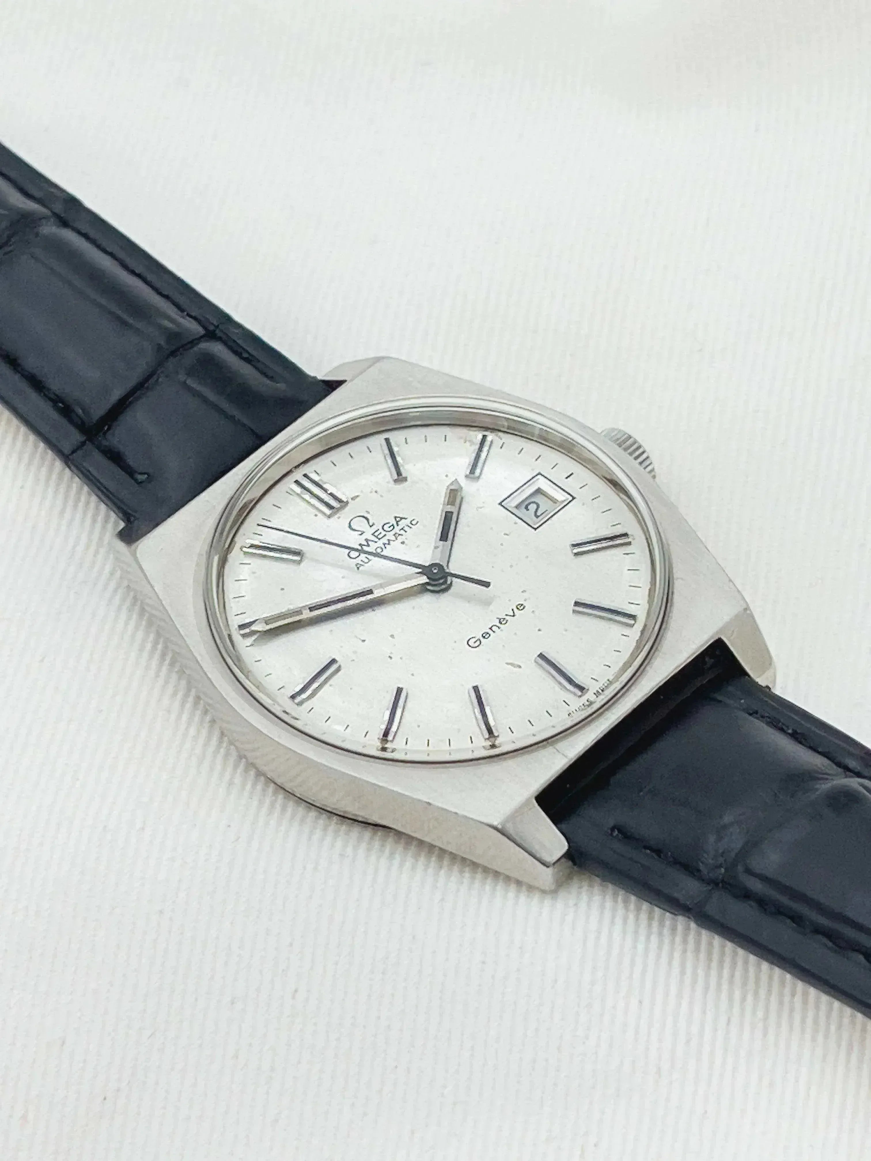 Omega - Genève Tonneau Acier Automatique - 1972 - Atelier Victor