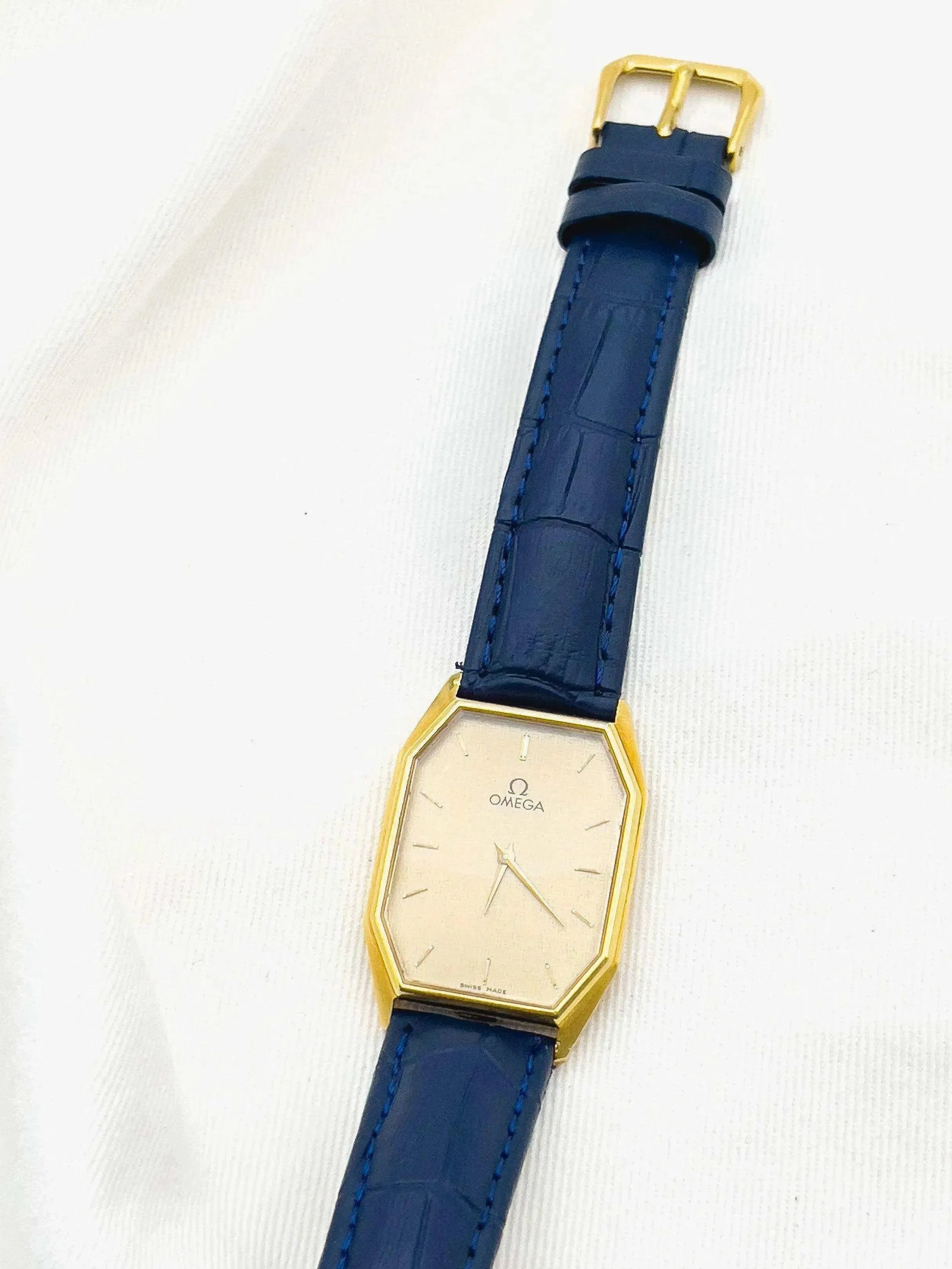 Omega - Octogone Or 18k - 1970s - Atelier Victor - Vintage Shop