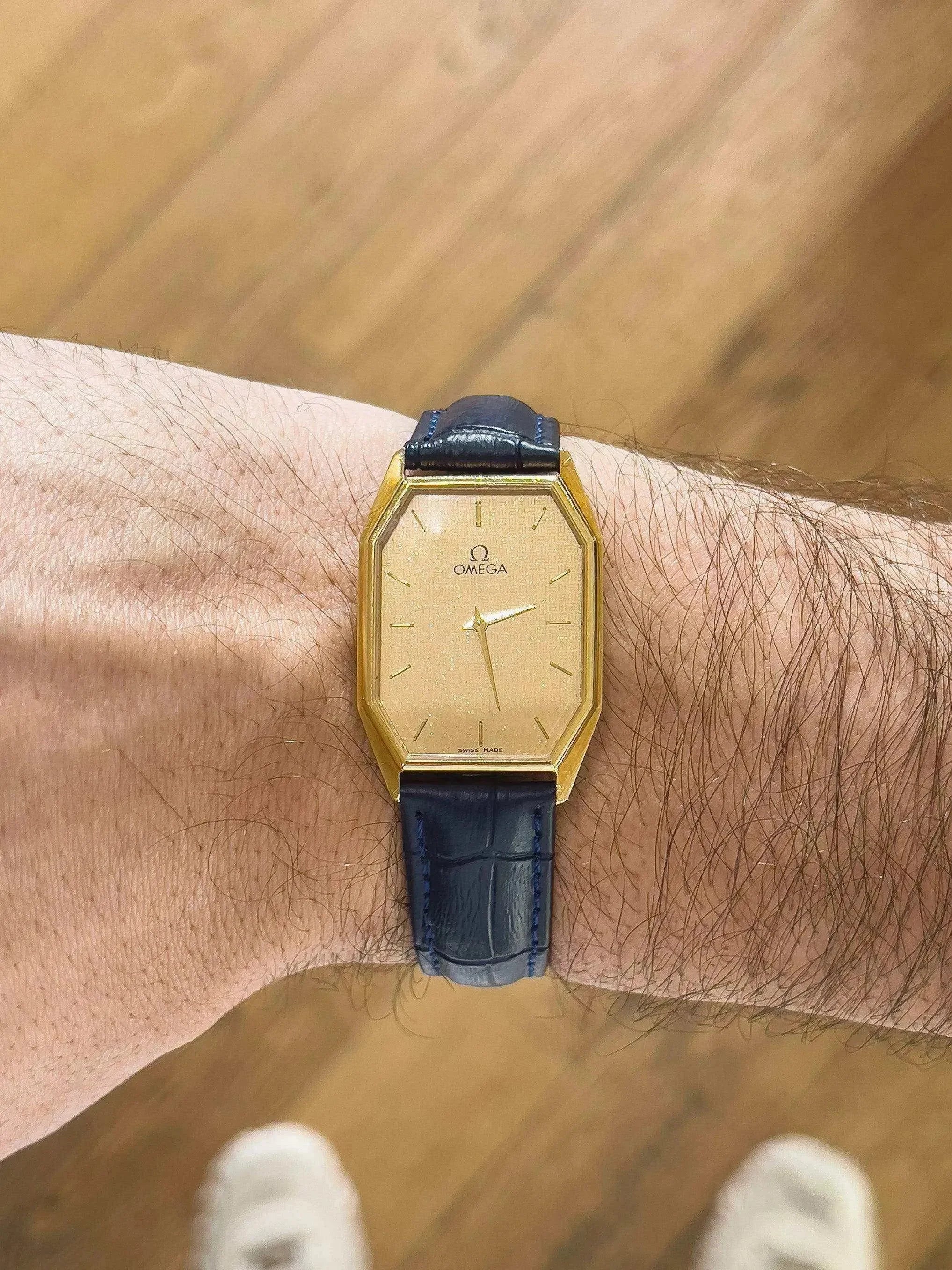 Omega - Octogone Or 18k - 1970s - Atelier Victor - Vintage Shop