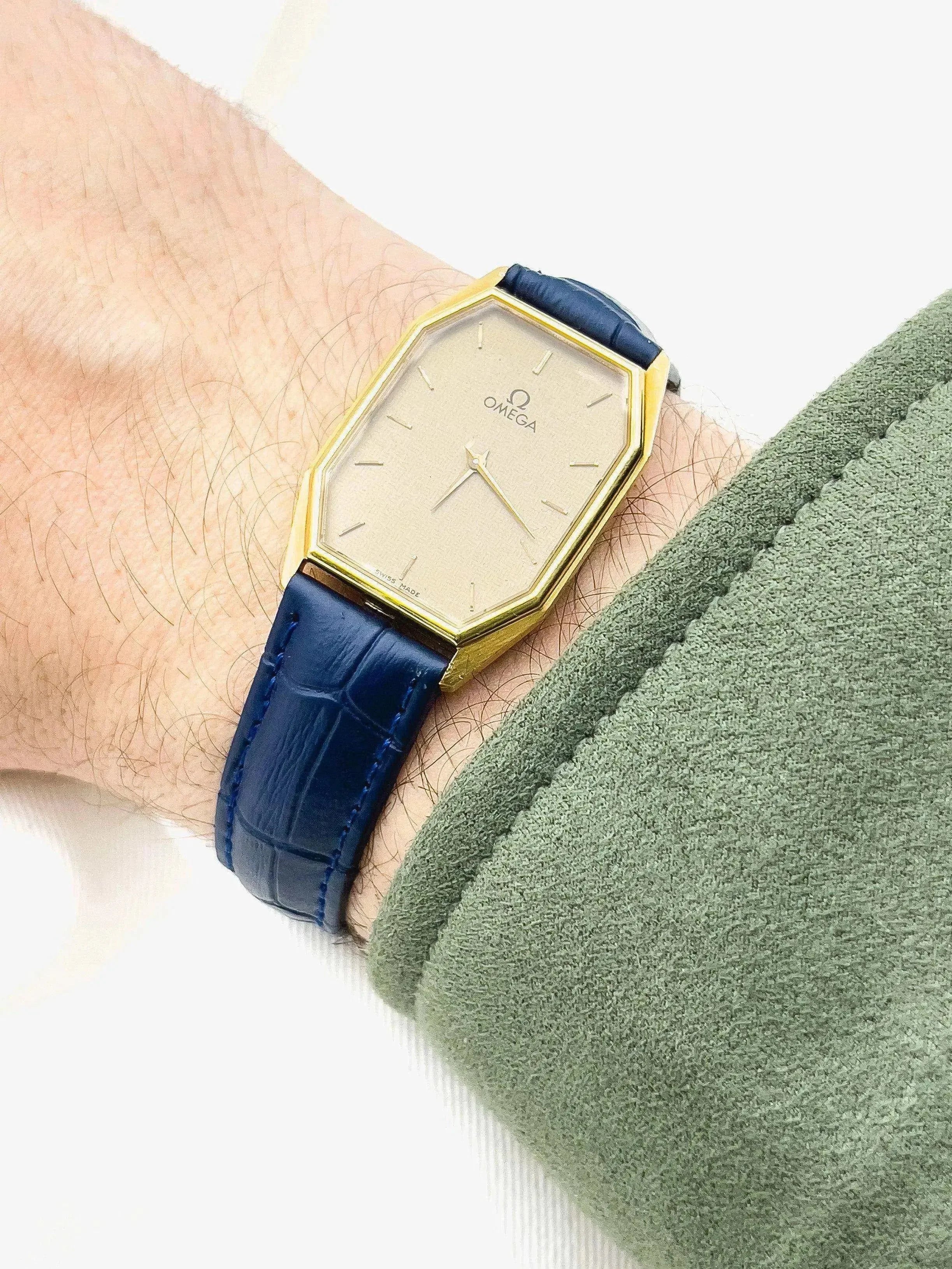 Omega - Octogone Or 18k - 1970s - Atelier Victor - Vintage Shop