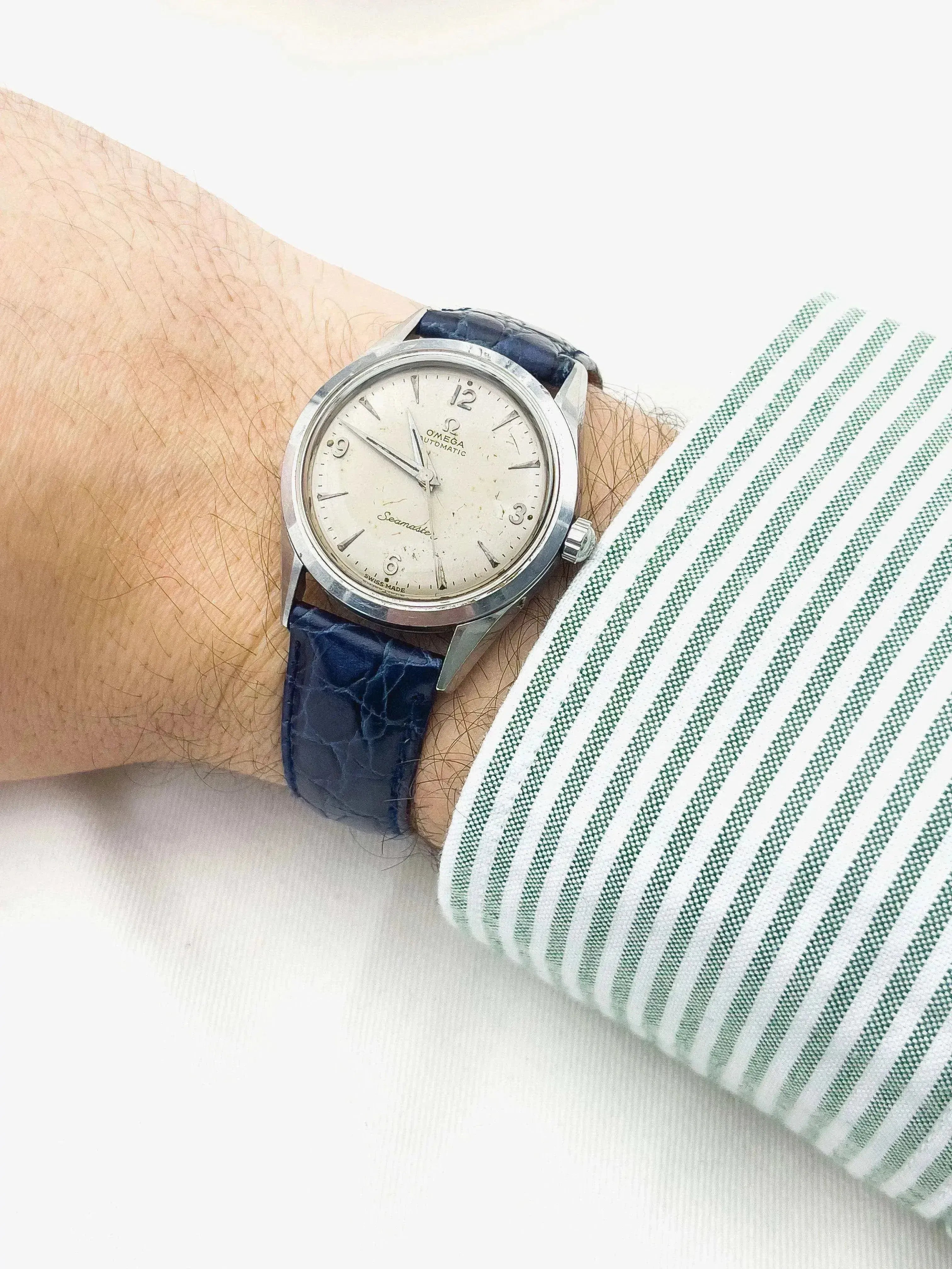 Omega - Seamaster Beige 34mm calibre 471 - 1956 - Atelier Victor