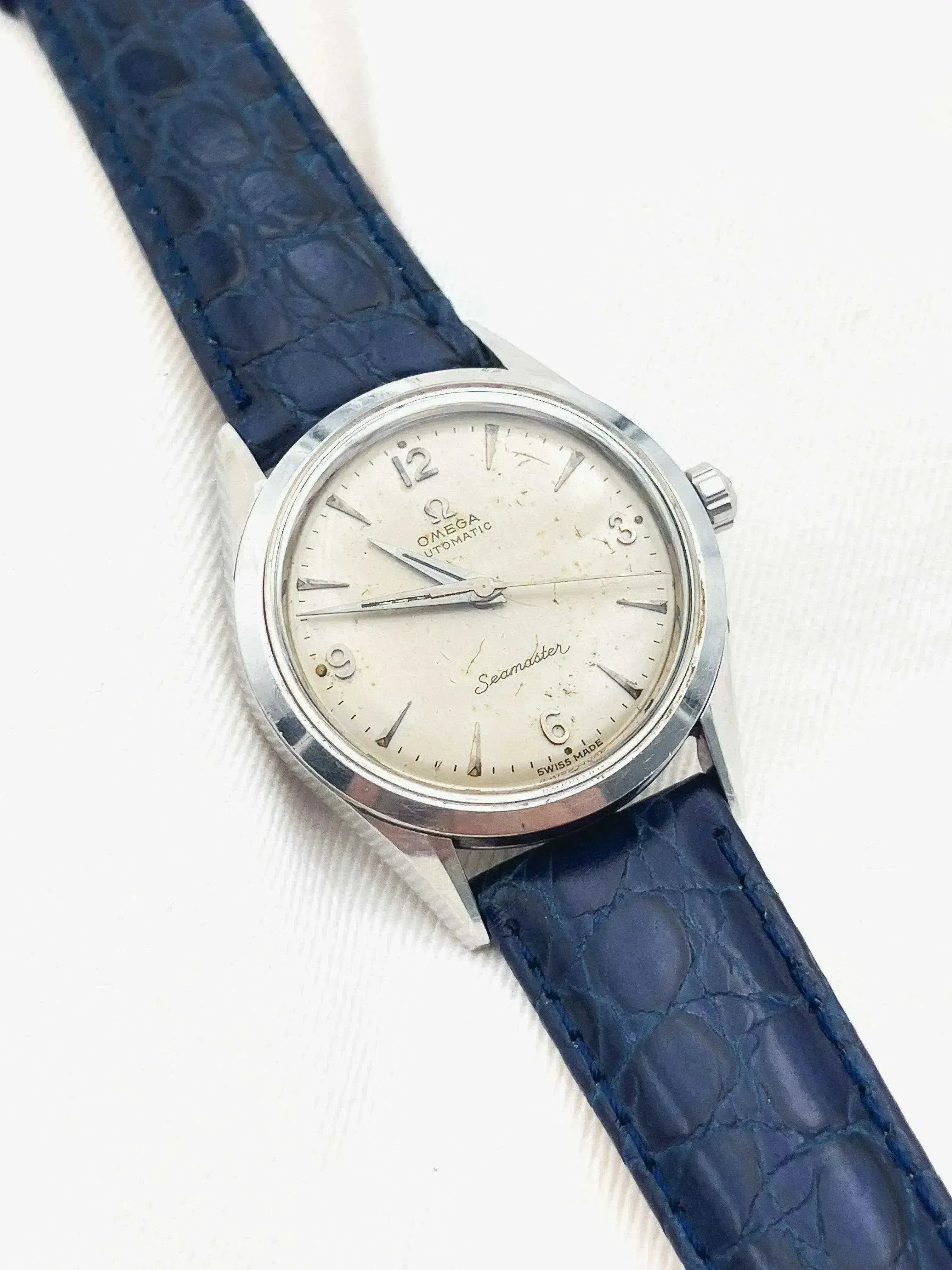 Omega - Seamaster Beige 34mm calibre 471 - 1956 - Atelier Victor