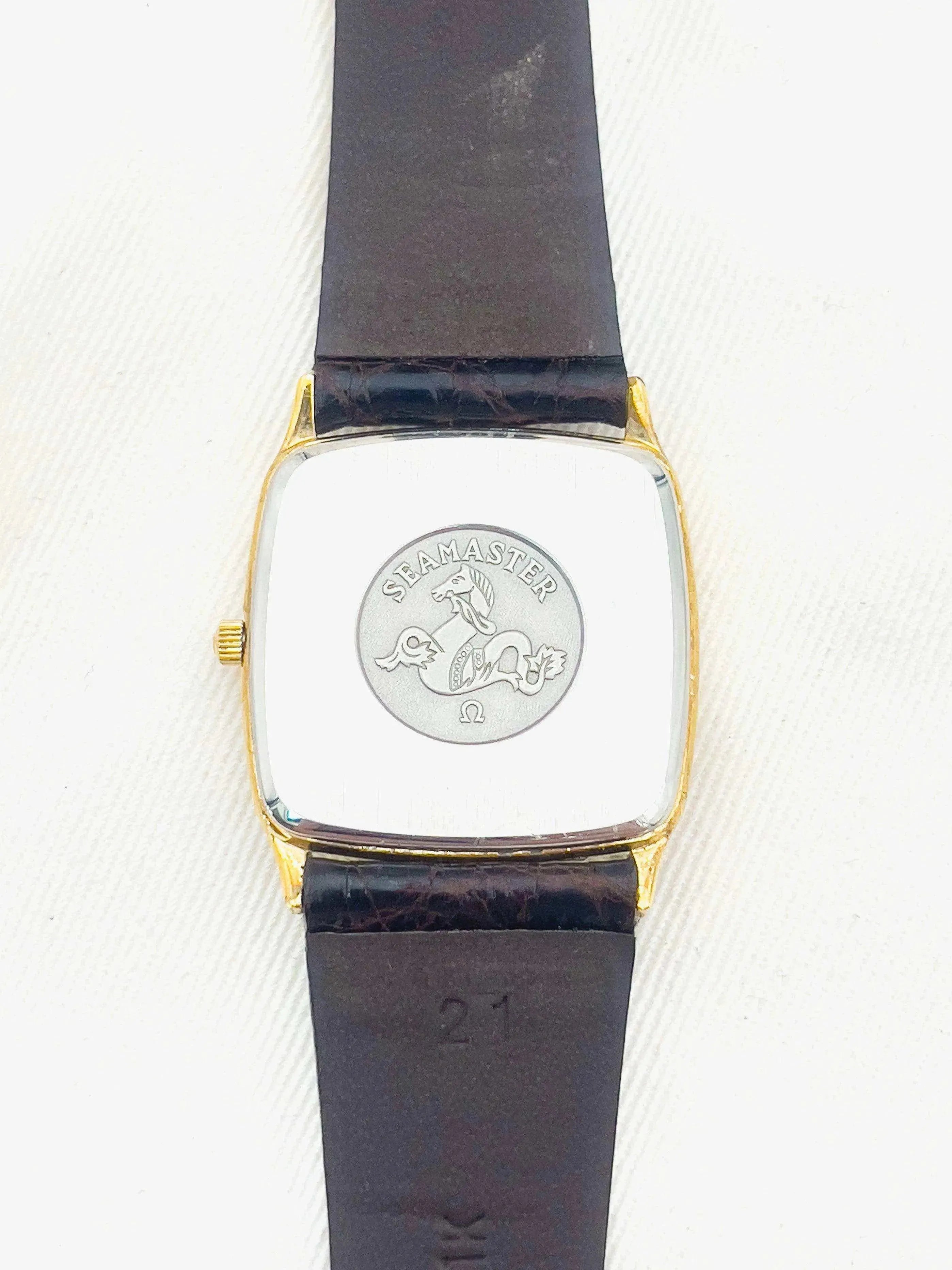 Omega - Seamaster Quartz Gris Sidéral - 1983 - Atelier Victor Paris - Vintage Watch Shop Dubai