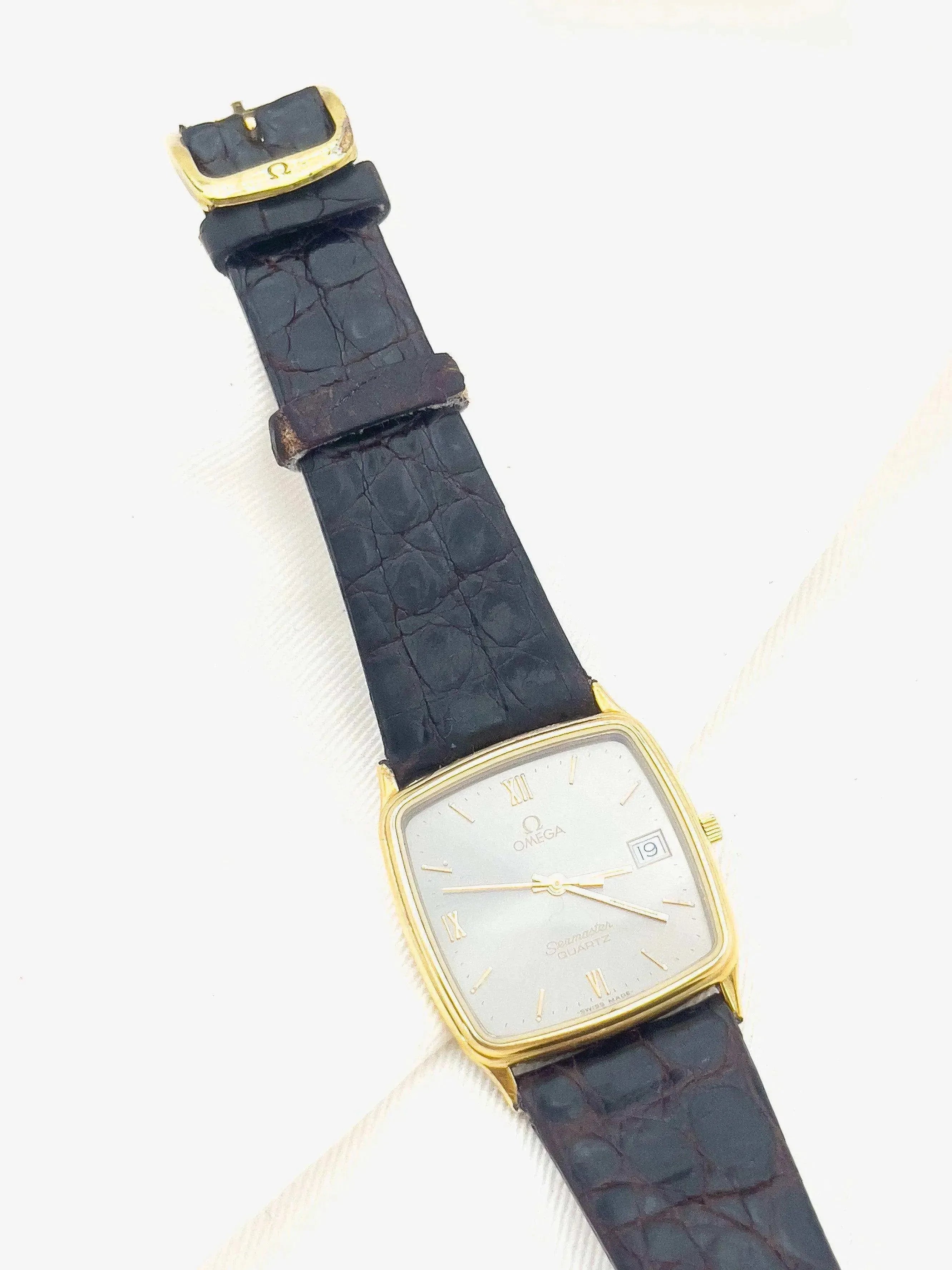 Omega - Seamaster Quartz Gris Sidéral - 1983 - Atelier Victor - Vintage Shop