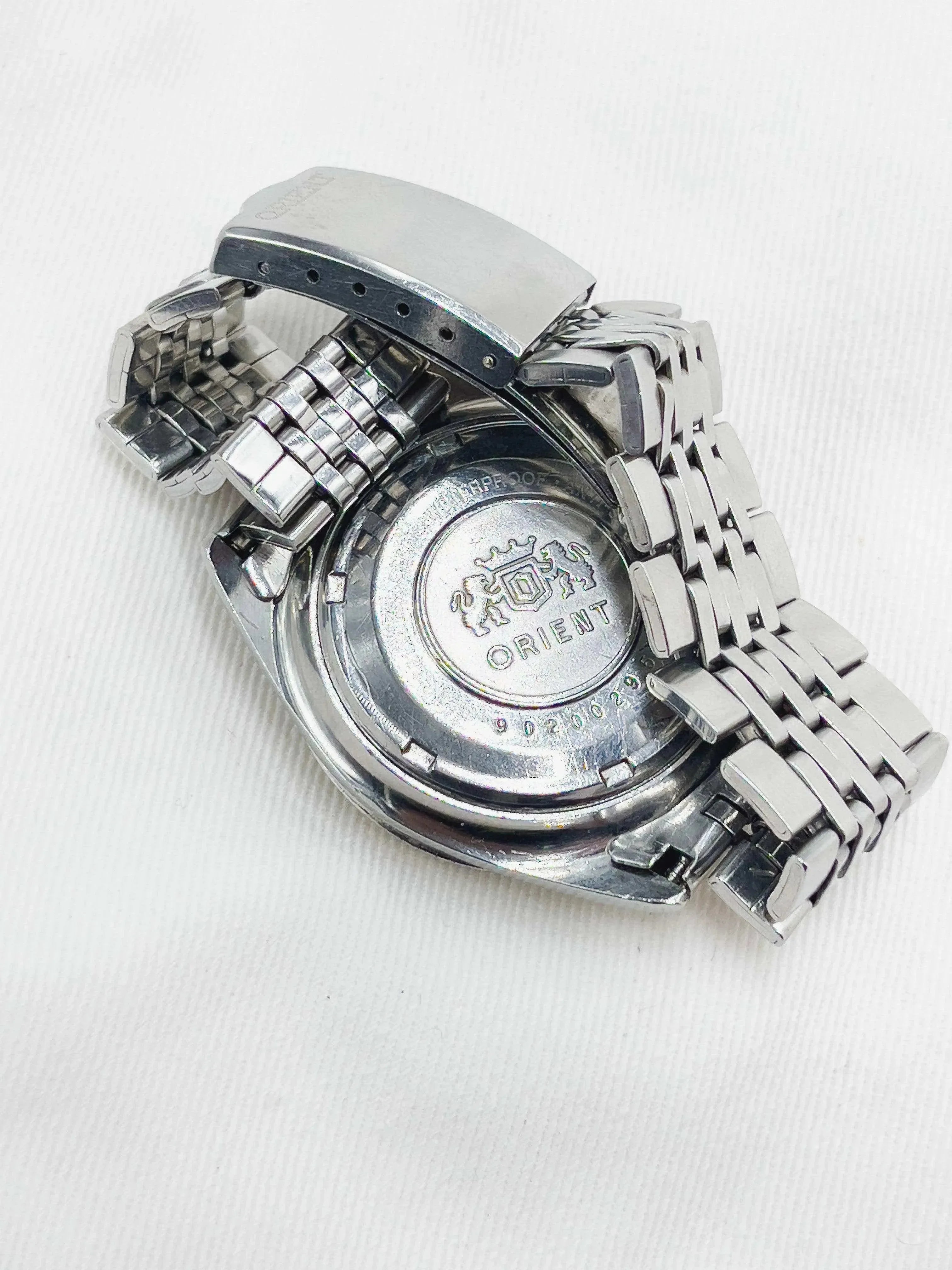 Orient - Cannelée Day Date - 1970s - Atelier Victor - Vintage Shop