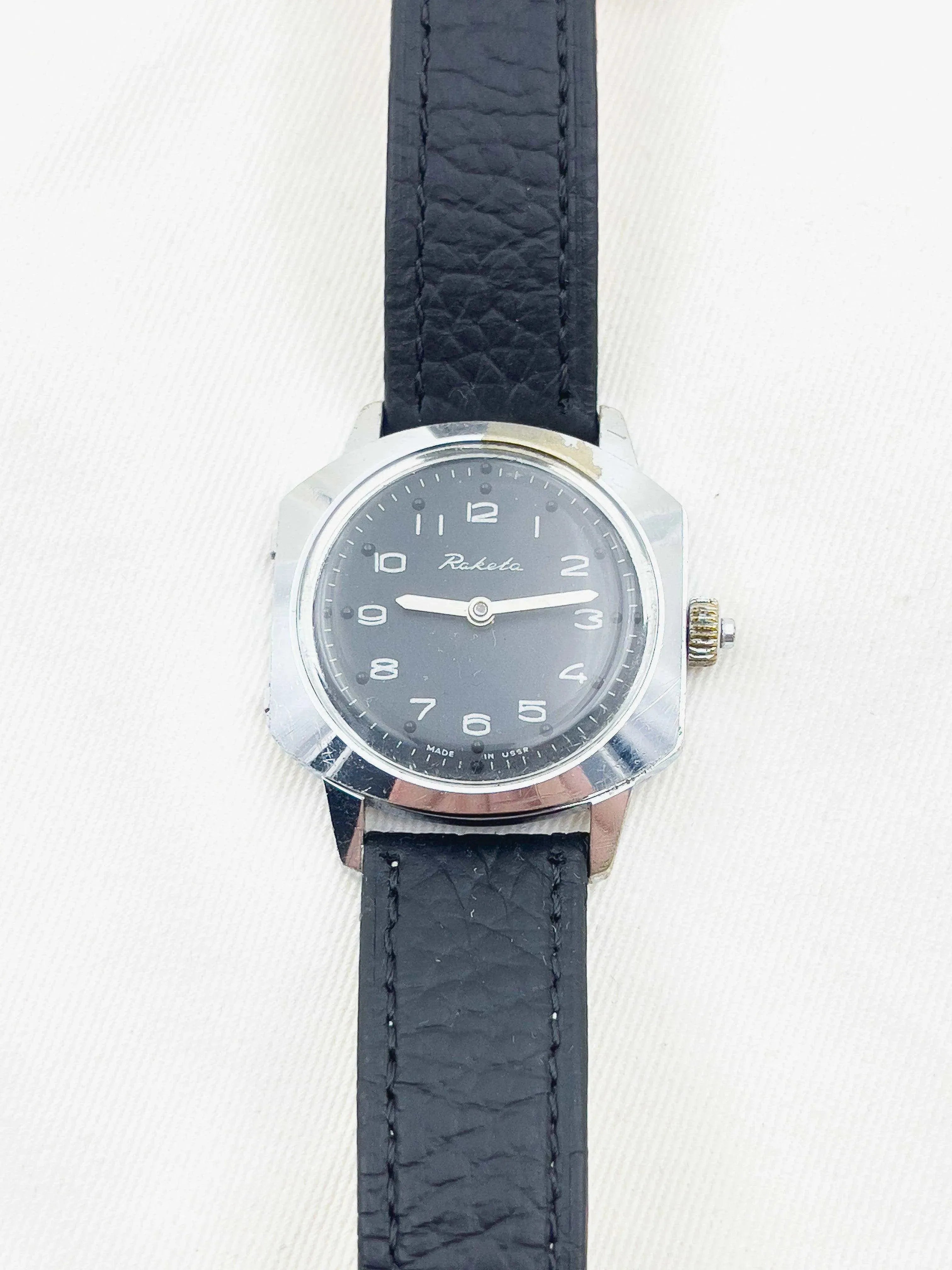 Raketa - Blind Black Diak - 1980s - Atelier Victor