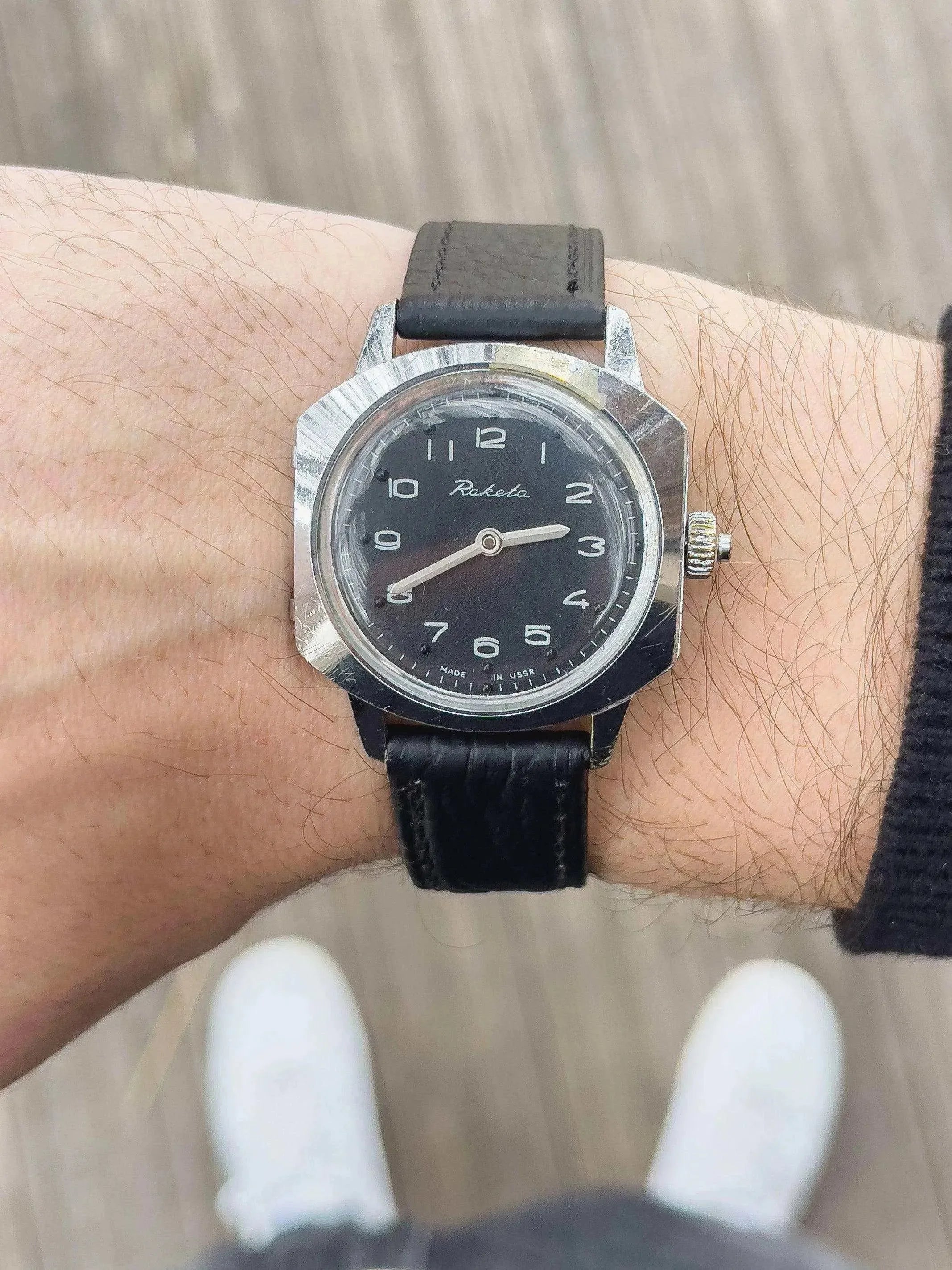 Raketa - Blind Black Diak - 1980s - Atelier Victor - Vintage Shop