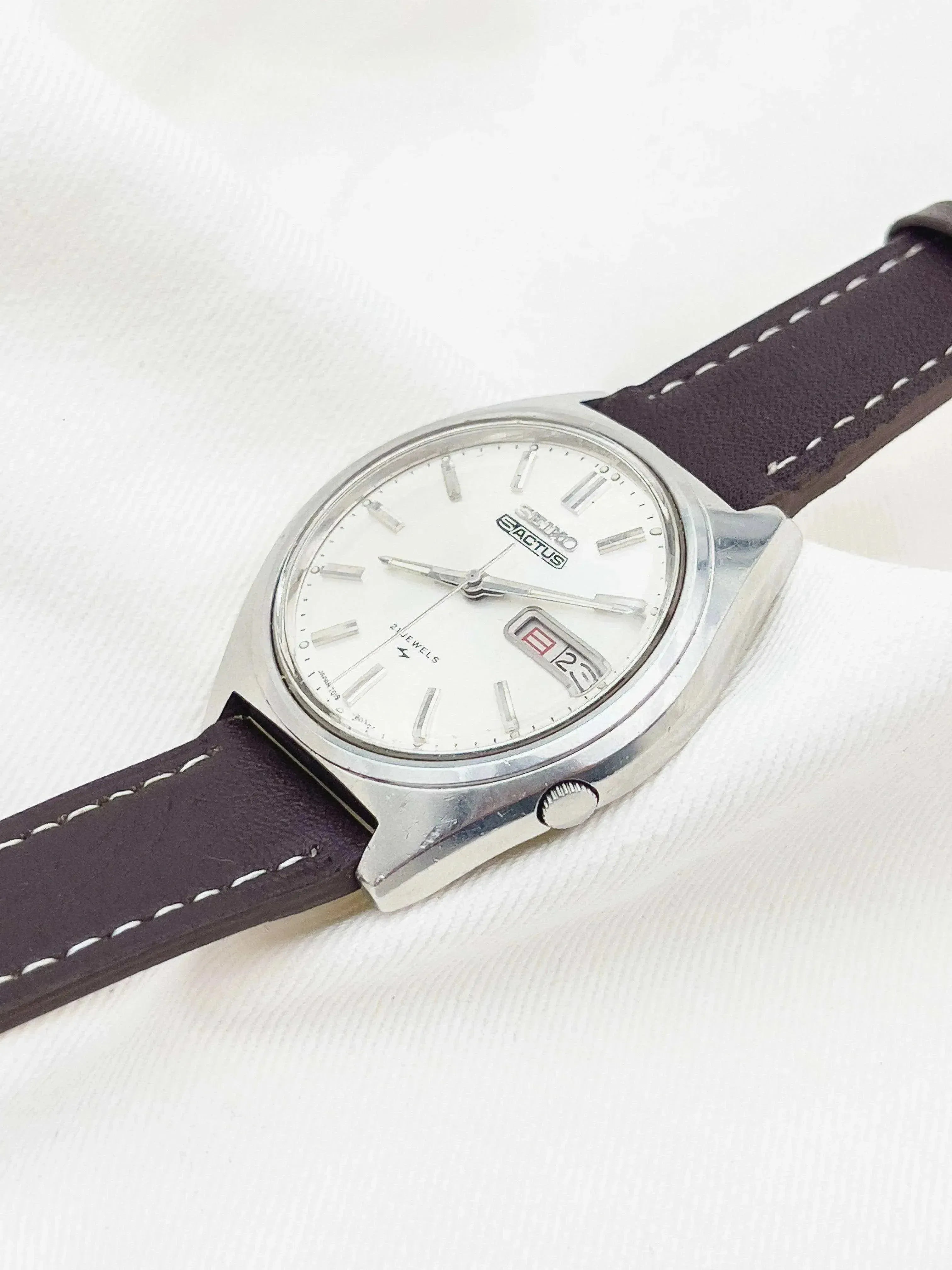 Seiko 5 Actus - Sigma Dial Kanji - 1974 - Atelier Victor - Vintage Shop