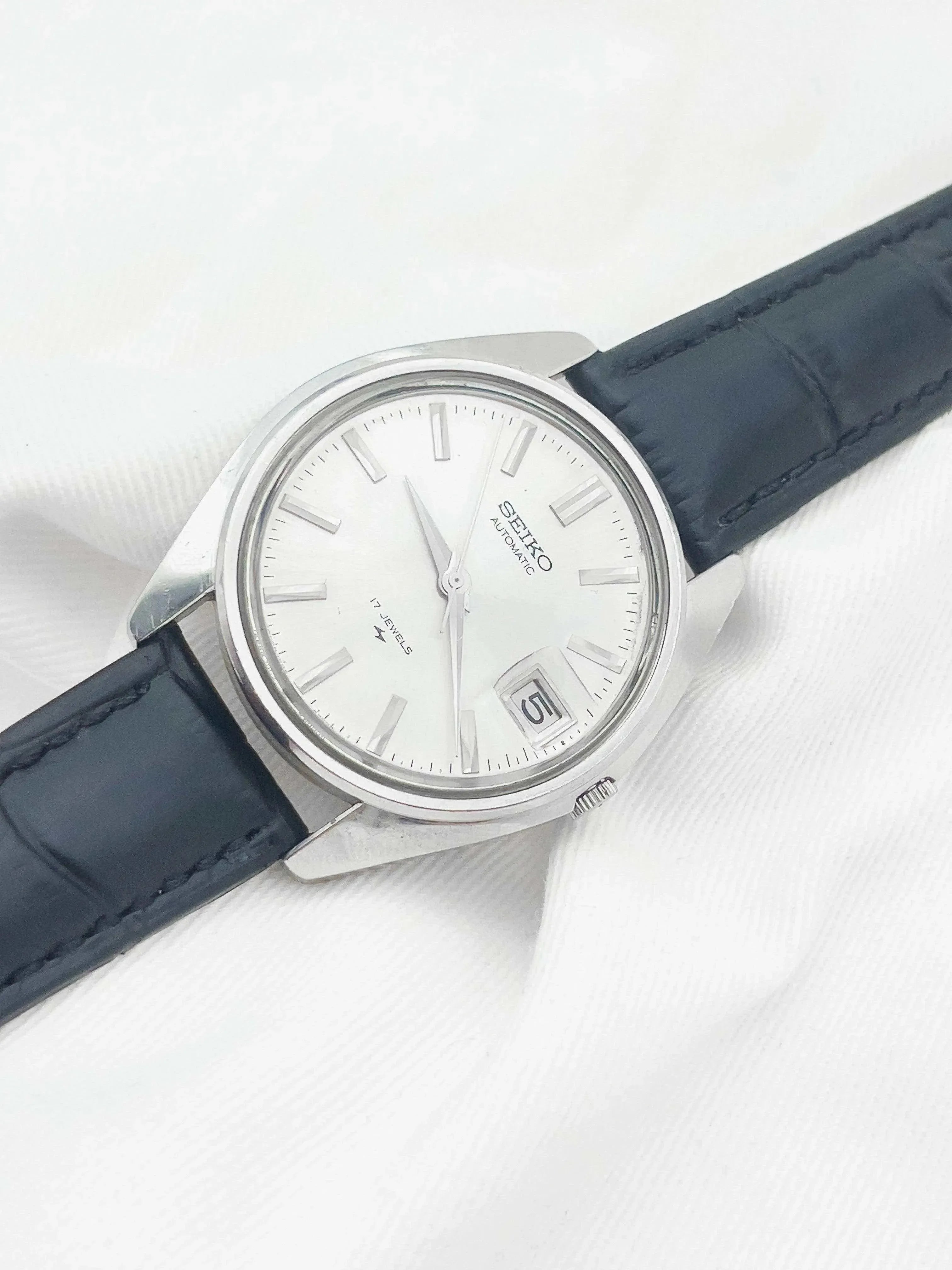 Seiko - Dress Watch Acier Date - 1970 - Atelier Victor - Vintage Shop