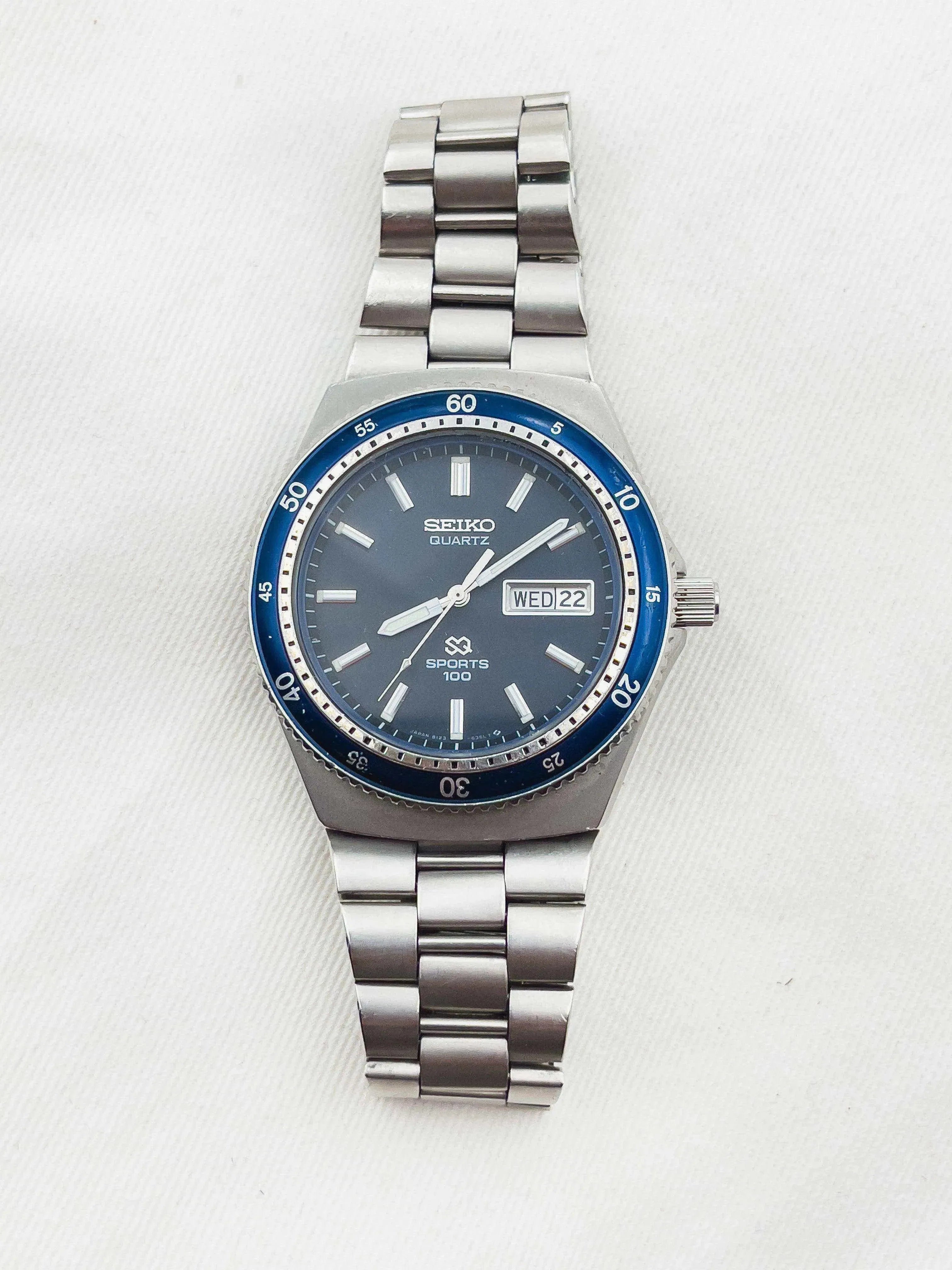 Seiko - Sport 100 Quartz - boite - 1984 - Atelier Victor