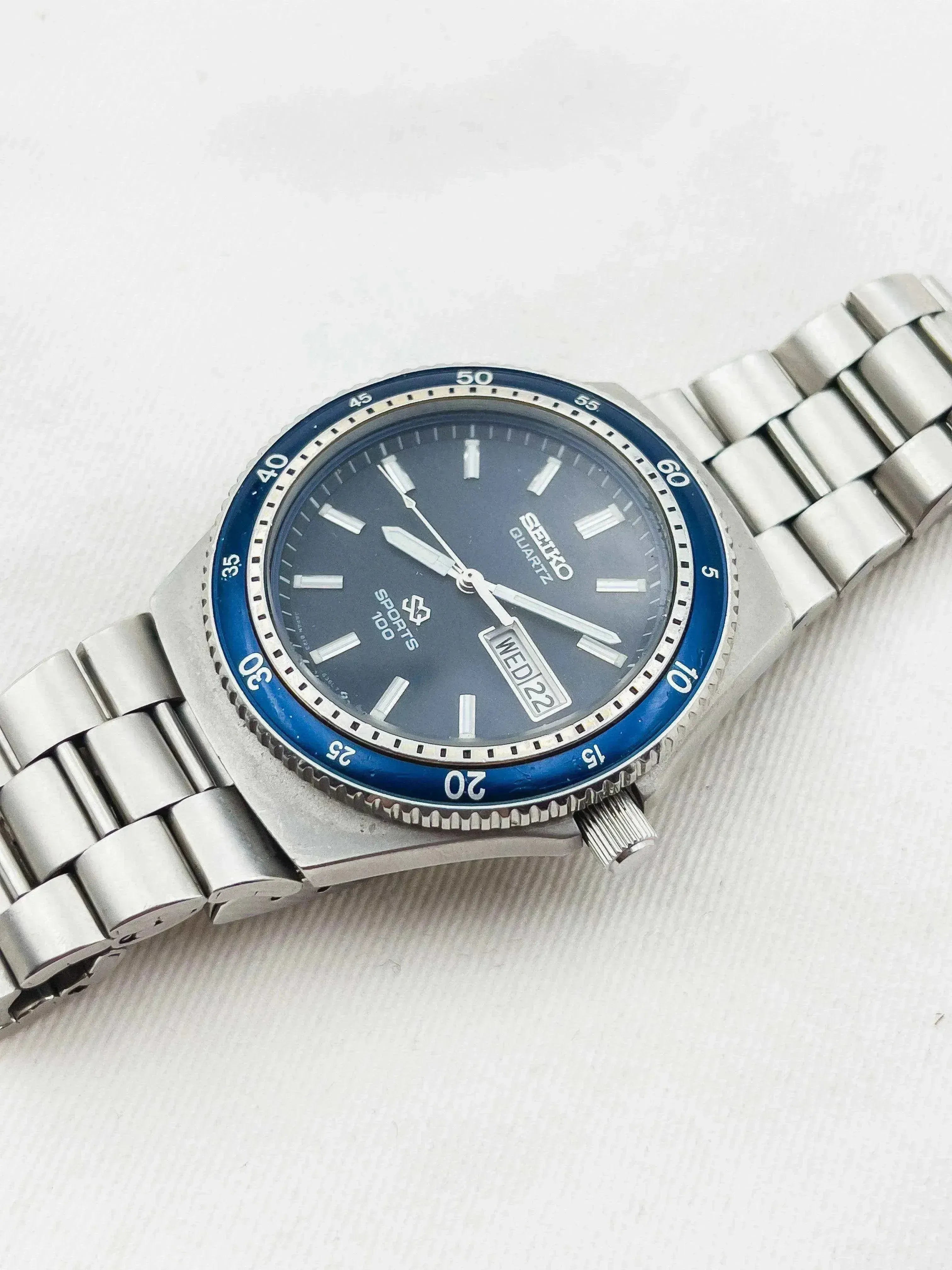 Seiko - Sport 100 Quartz - boite - 1984 - Atelier Victor