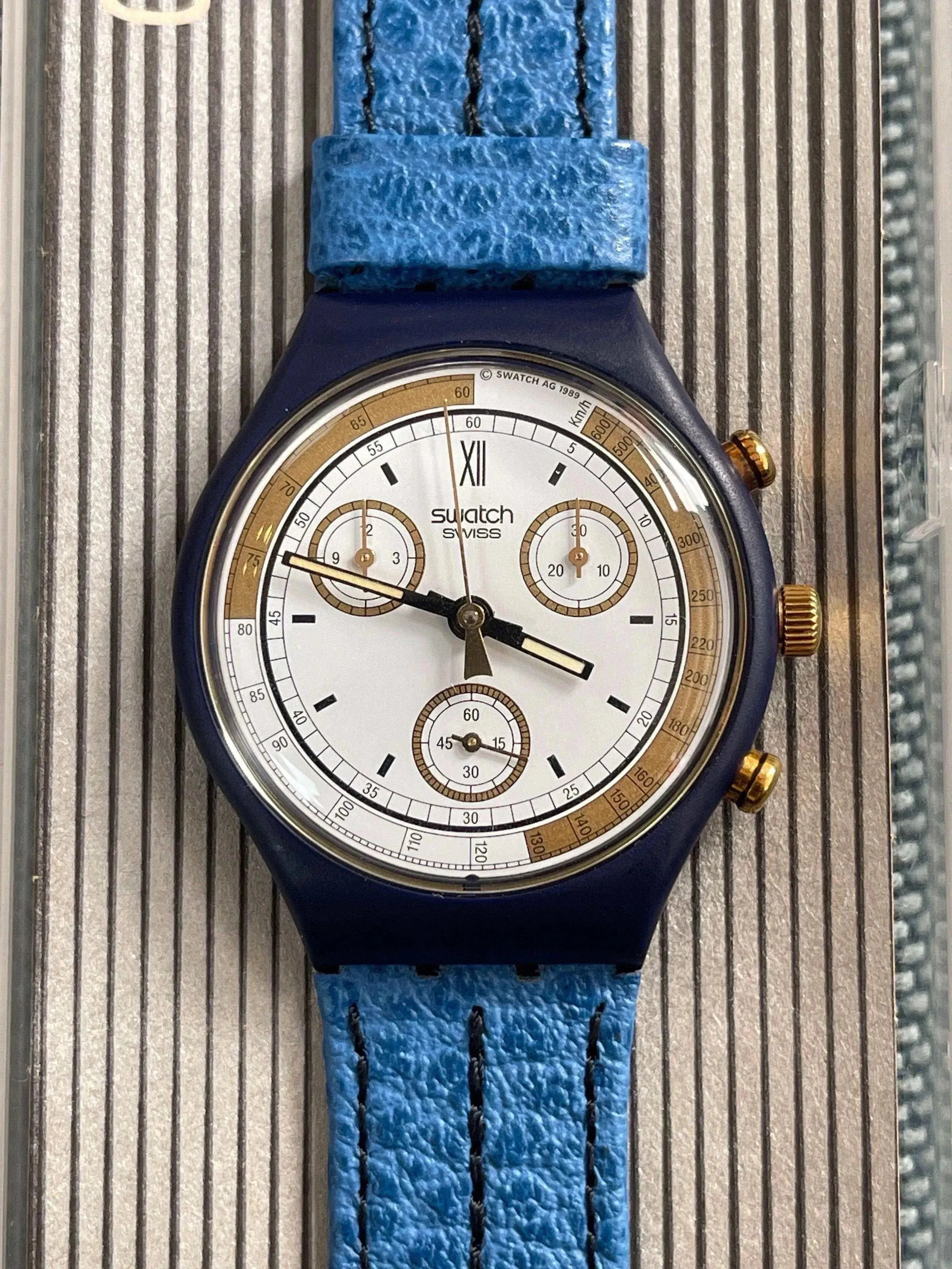 Swatch Chronographe - Skipper - 1990s - Atelier Victor - Vintage Shop