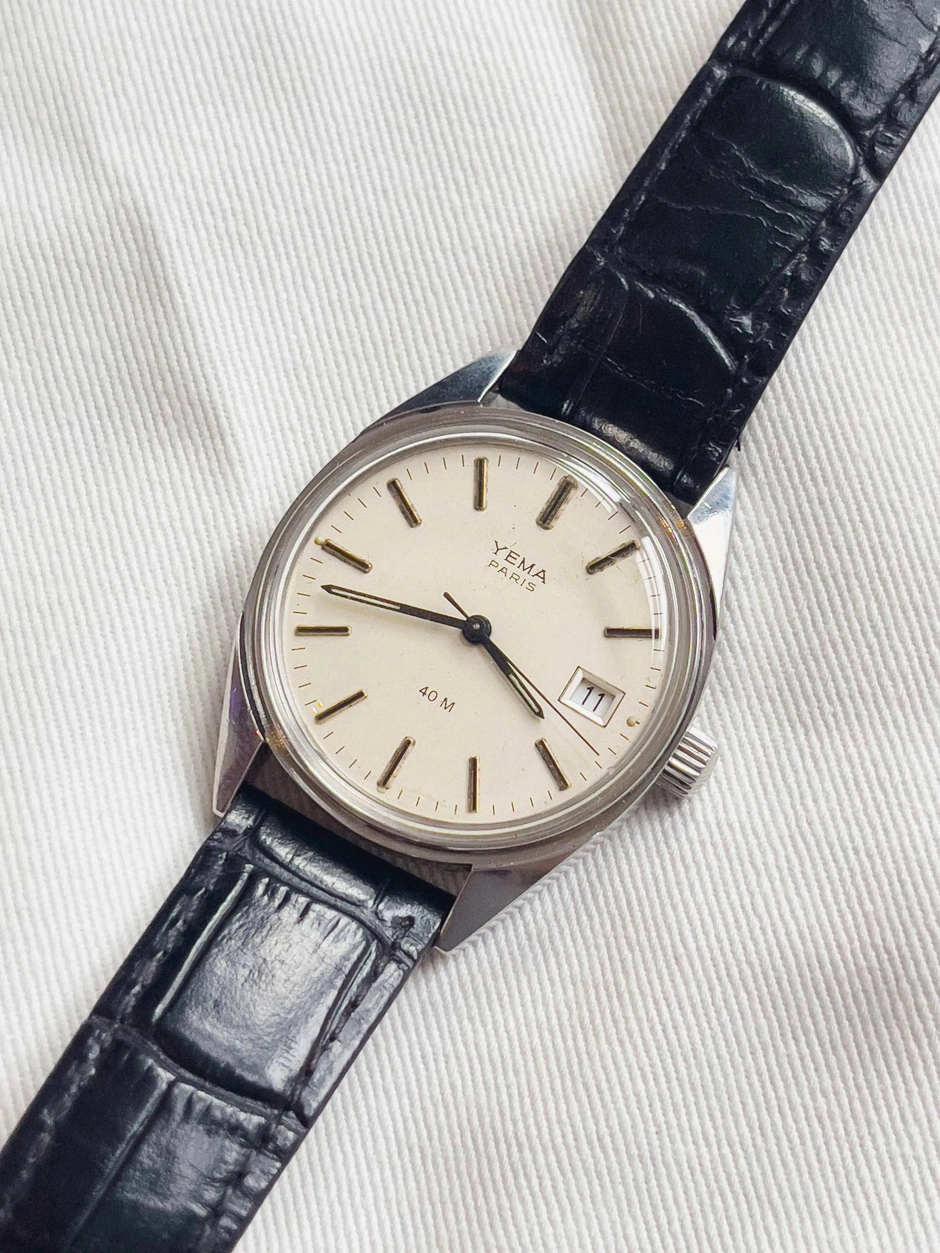 Yema - Cream dial - 1970s - Atelier Victor