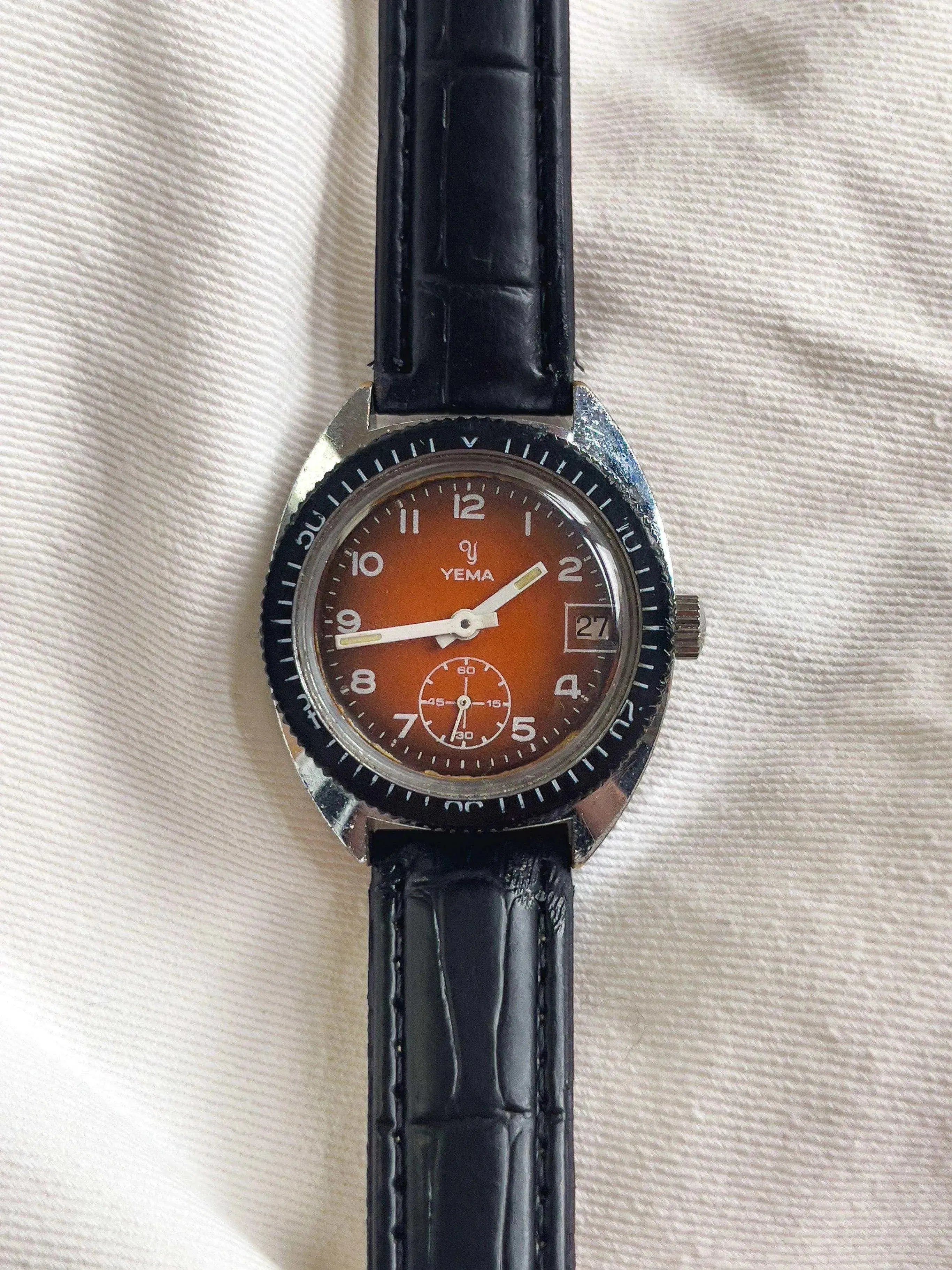 Yema - Plongeuse Tropical Petite-Seconde Date - 1970s - Atelier Victor