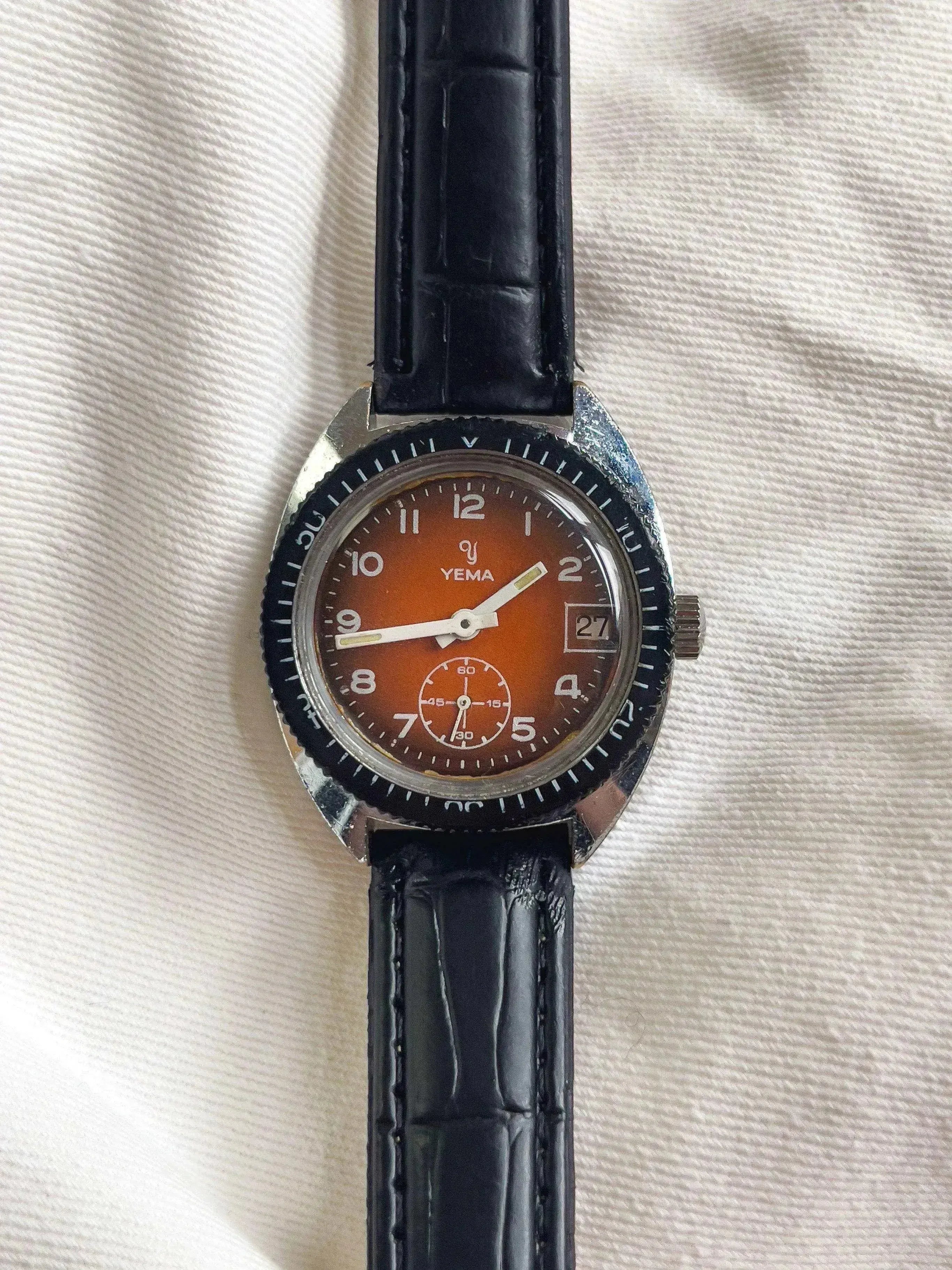 Yema - Plongeuse Tropical Petite-Seconde Date - 1970s - Atelier Victor