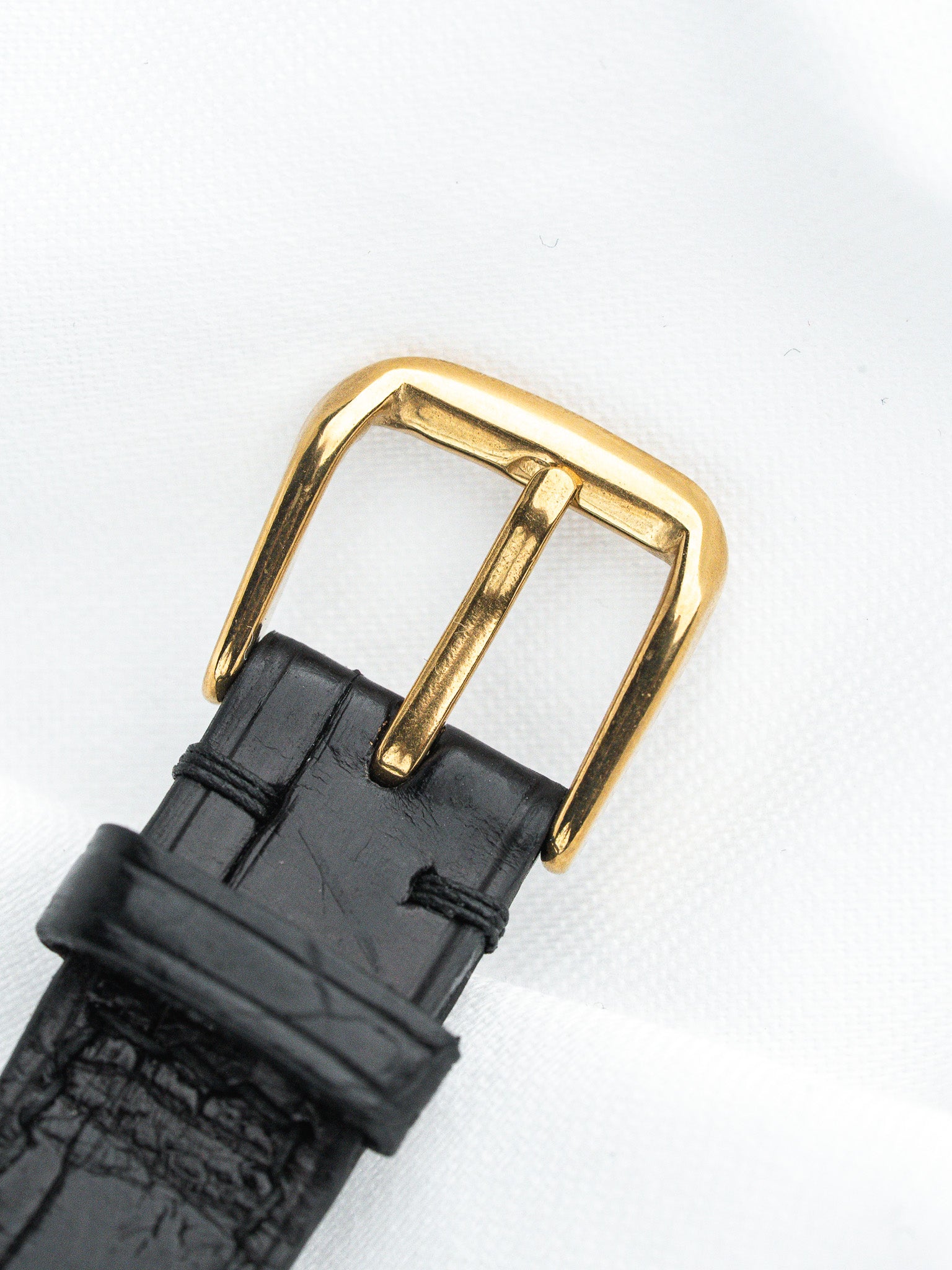Seiko 5P31-5E10 Tonneau Plaqué Or — Cadran Blanc Romain (1990)