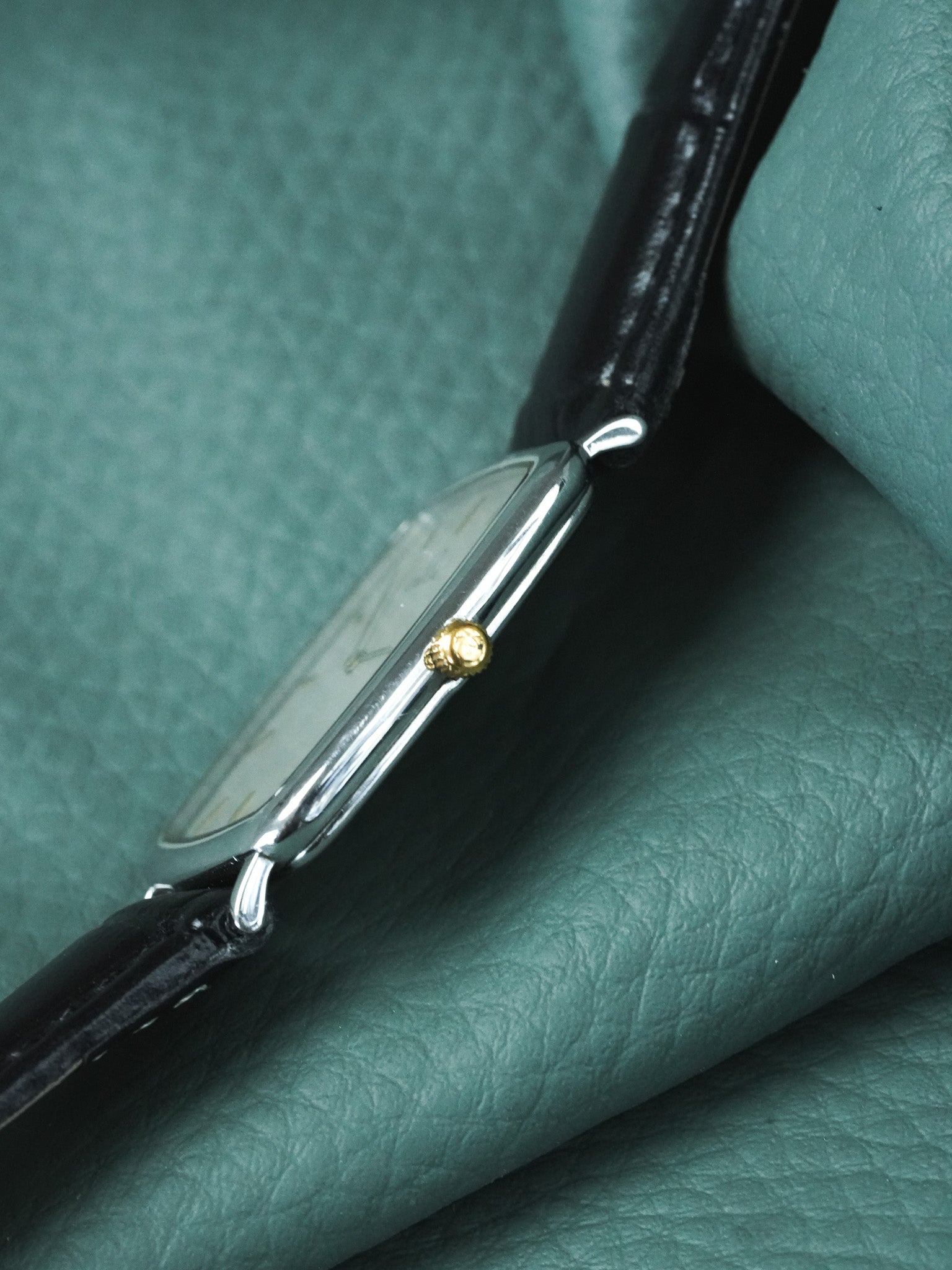 Montre Omega De Ville Vintage - réf.195.0076 Tonneau Acier (1989)