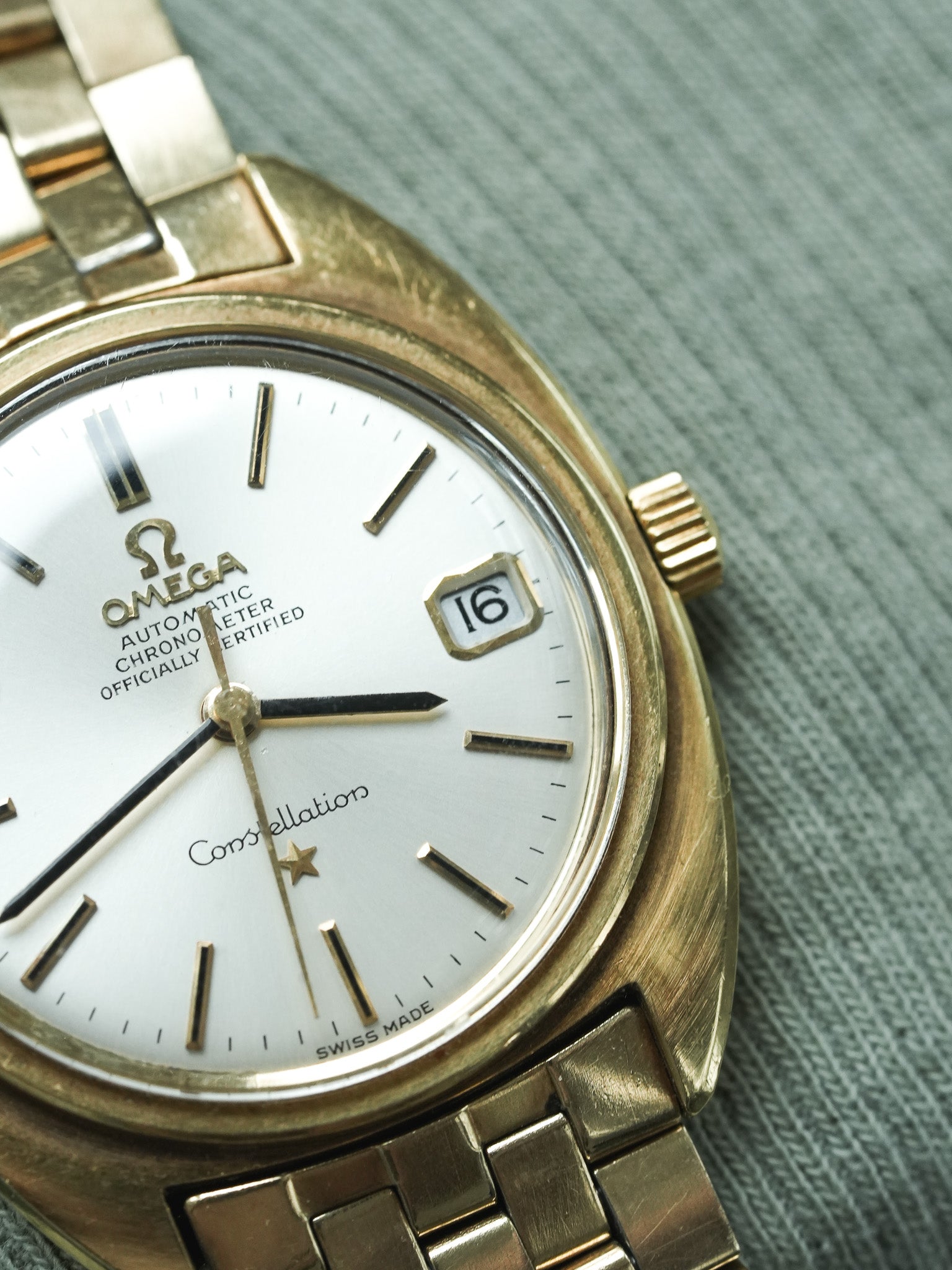Montre Omega Constellation Vintage - 168.017.SP C-Shape G.Genta (1970)