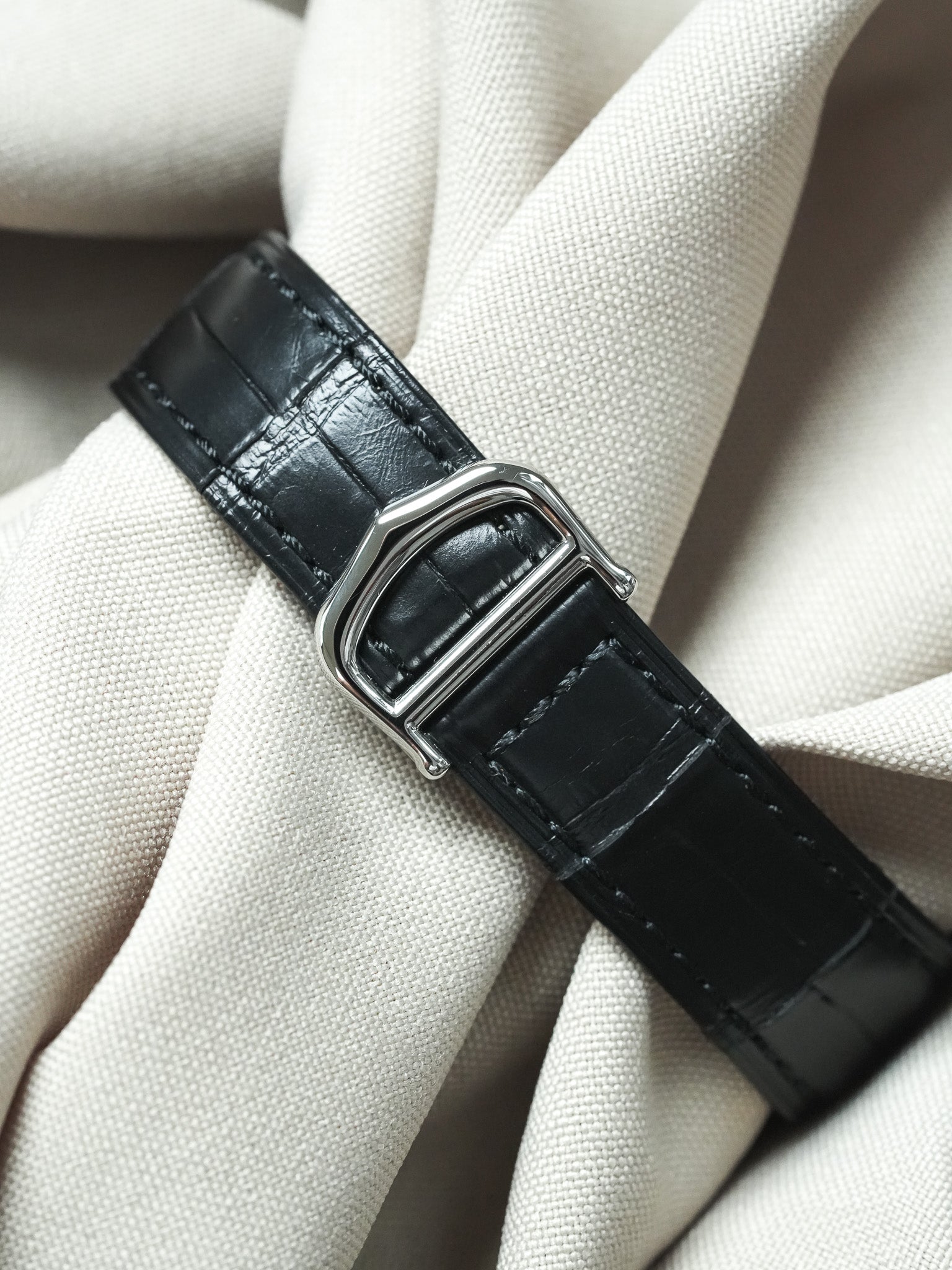 Montre Cartier Pasha Vintage - ref. R4010 Acier 35.5mm Crème (Années 2000)