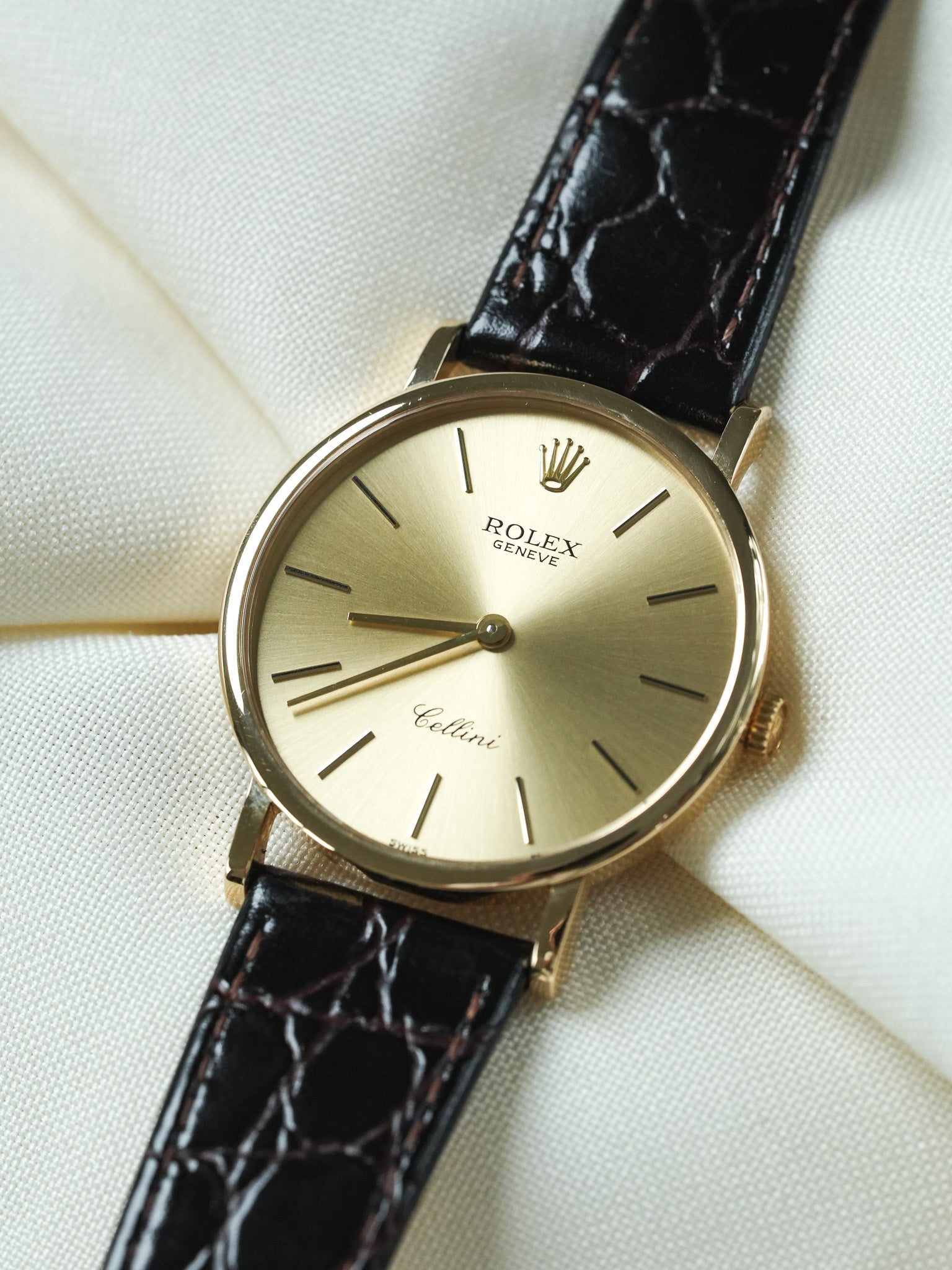 Montre Rolex Cellini 5112 Vintage - Or Jaune 18k (1996)