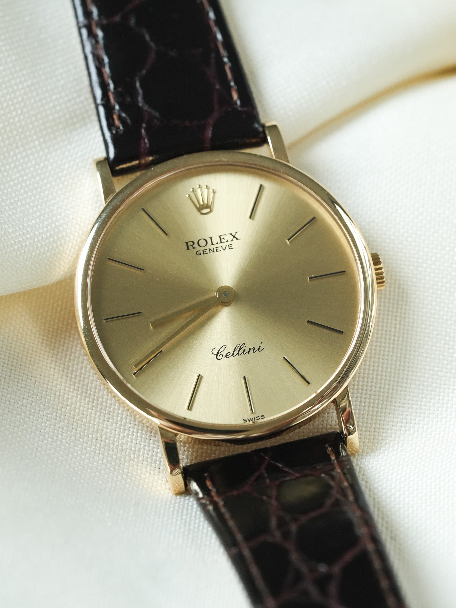 Montre Rolex Cellini 5112 Vintage - Or Jaune 18k (1996)
