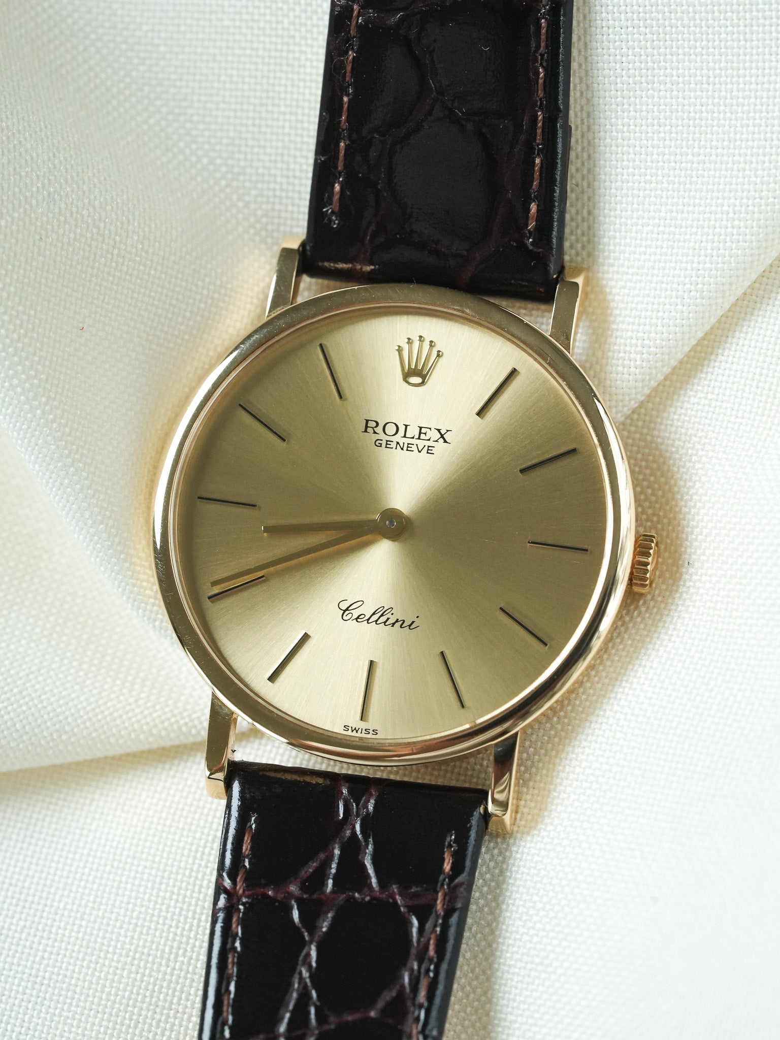 Montre Rolex Cellini 5112 Vintage - Or Jaune 18k (1996)