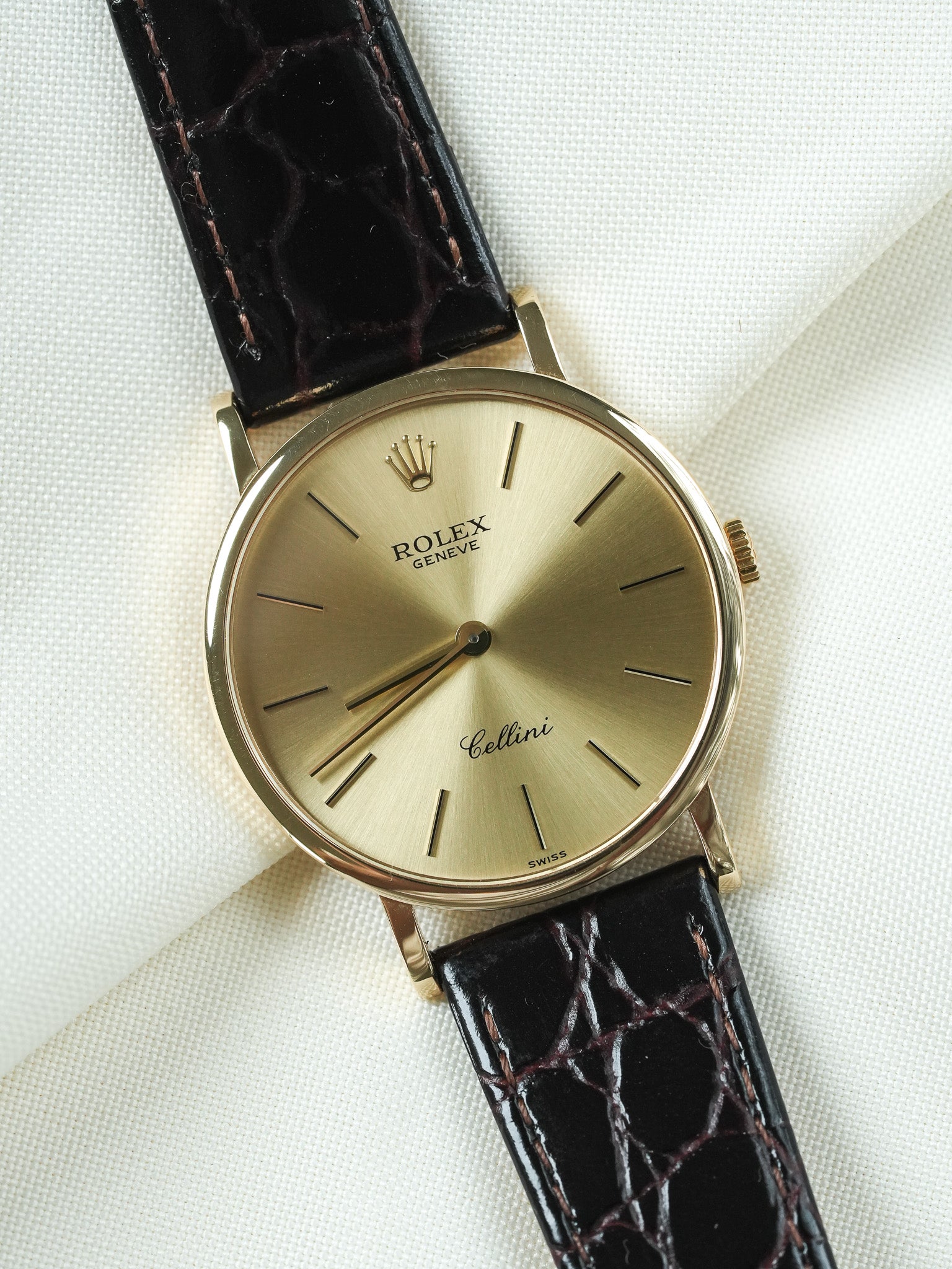 Montre Rolex Cellini 5112 Vintage - Or Jaune 18k (1996)