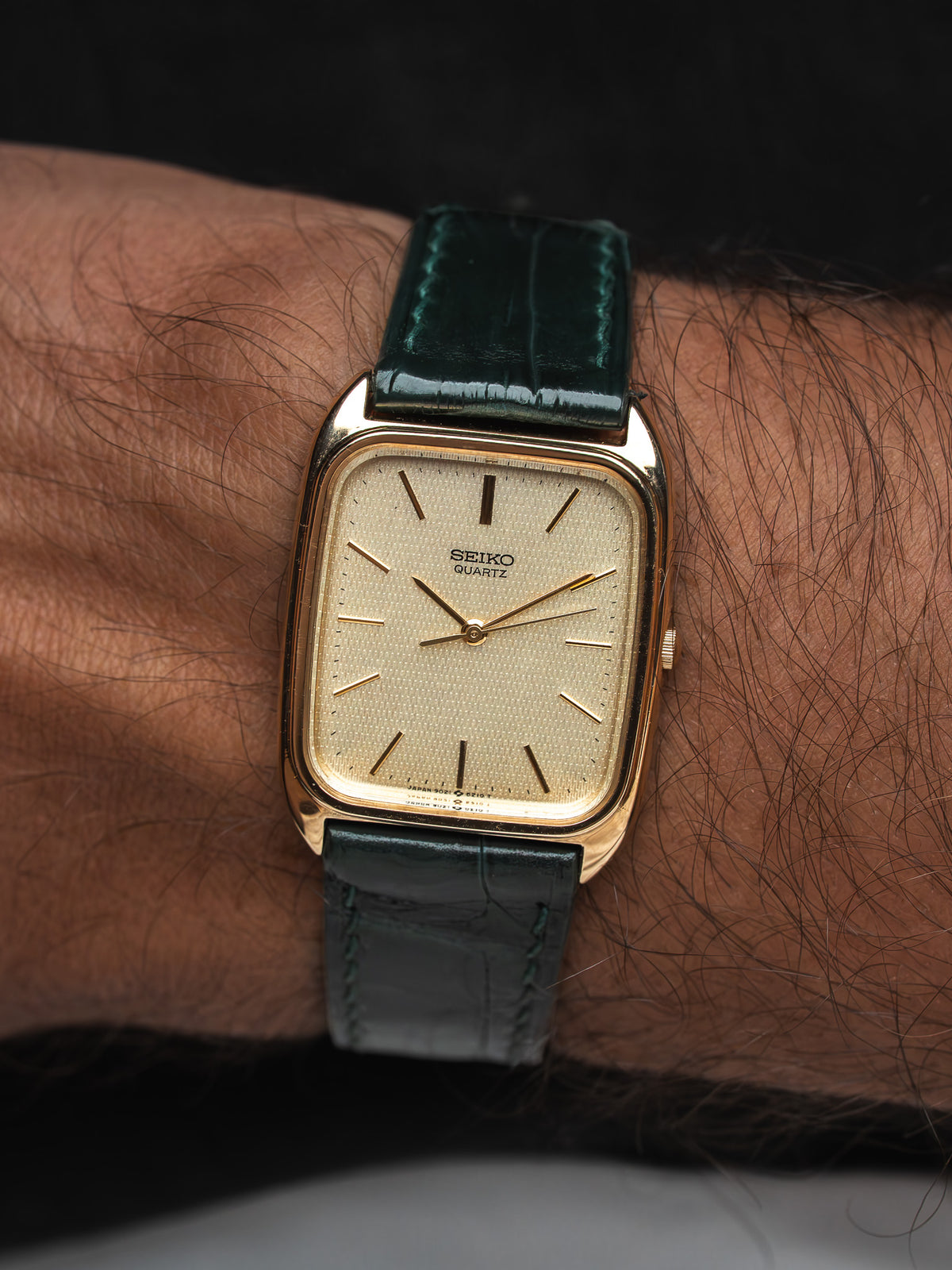 Vue au poignet - Montre Seiko Quartz 2621-5240 - Atelier Victor